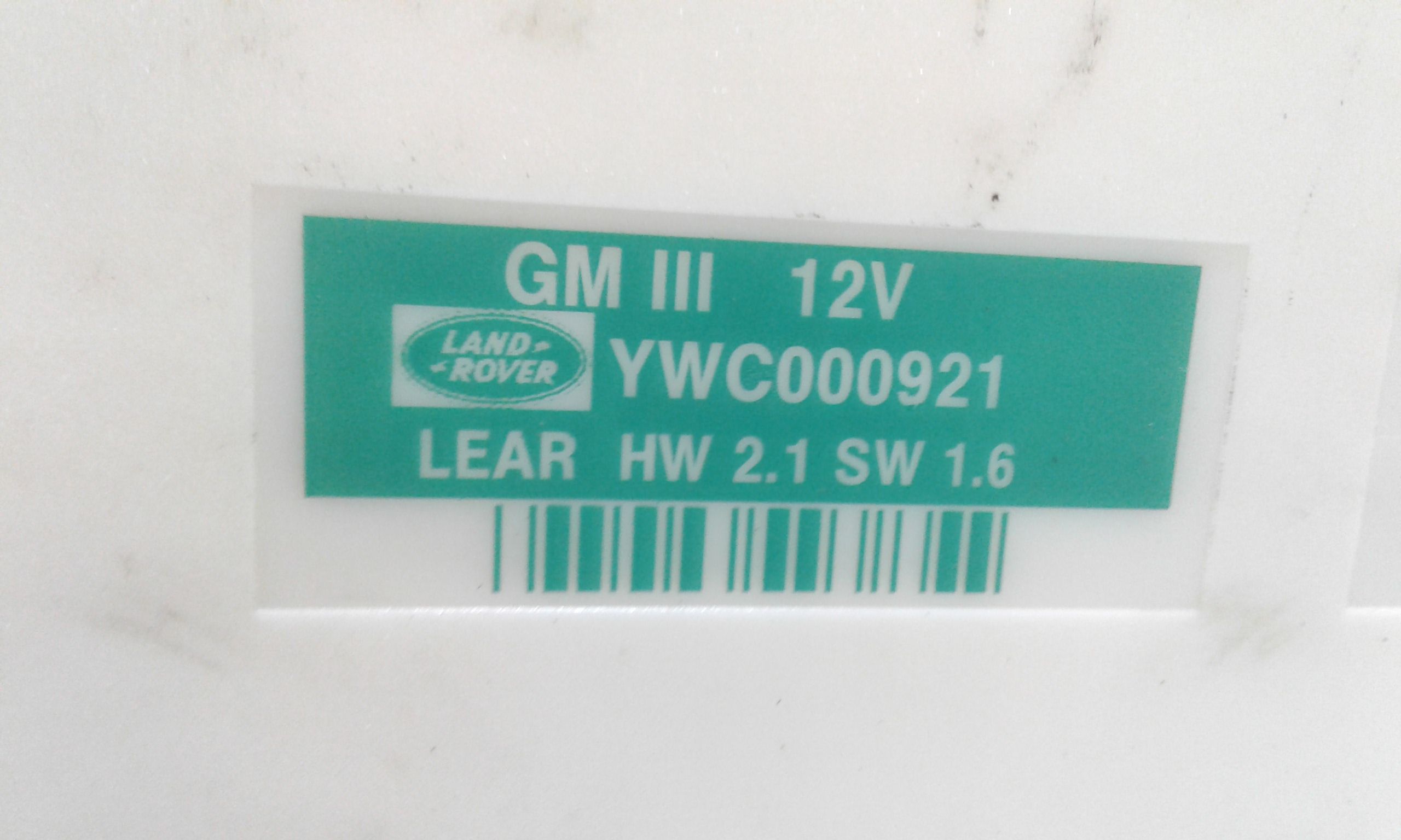 Centralina BCM LAND ROVER Range Rover Serie LM AMC 014