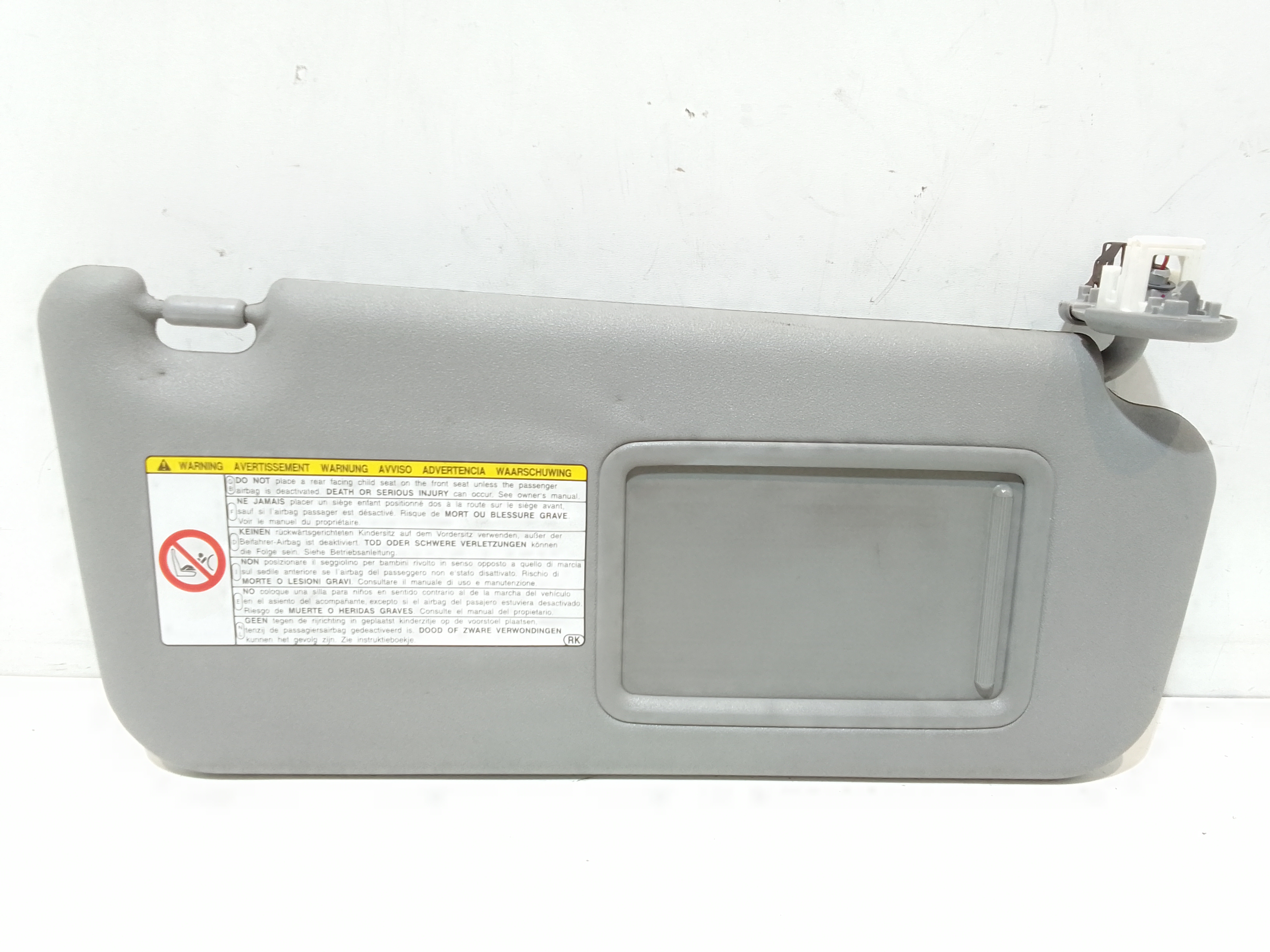 Parasole aletta Lato Passeggero per Toyota Rav4 5 Serie (2009 - 2012)