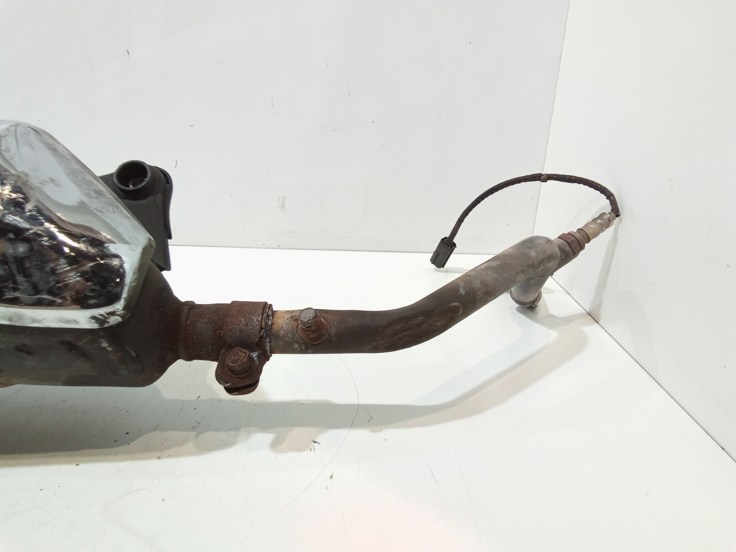 Marmitta completa di terminale scarico per Peugeot Lxr 200cc (09>14) (2009 - 2014)