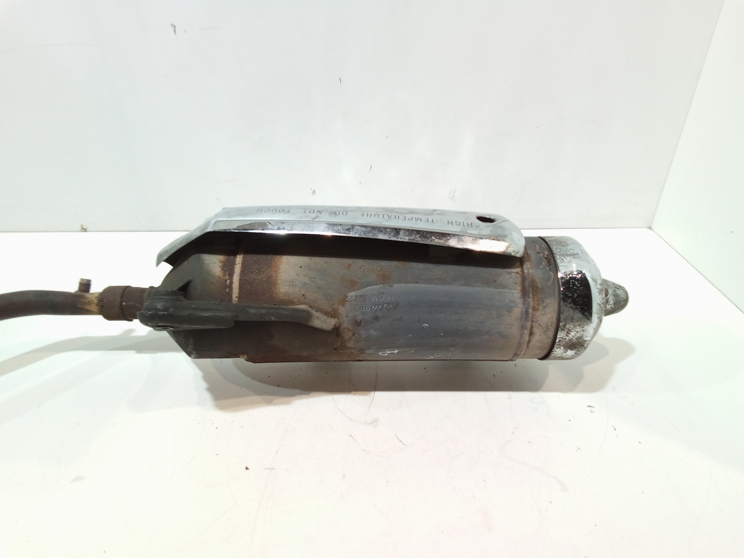 Marmitta completa di terminale scarico per Peugeot Lxr 200cc (09>14) (2009 - 2014)