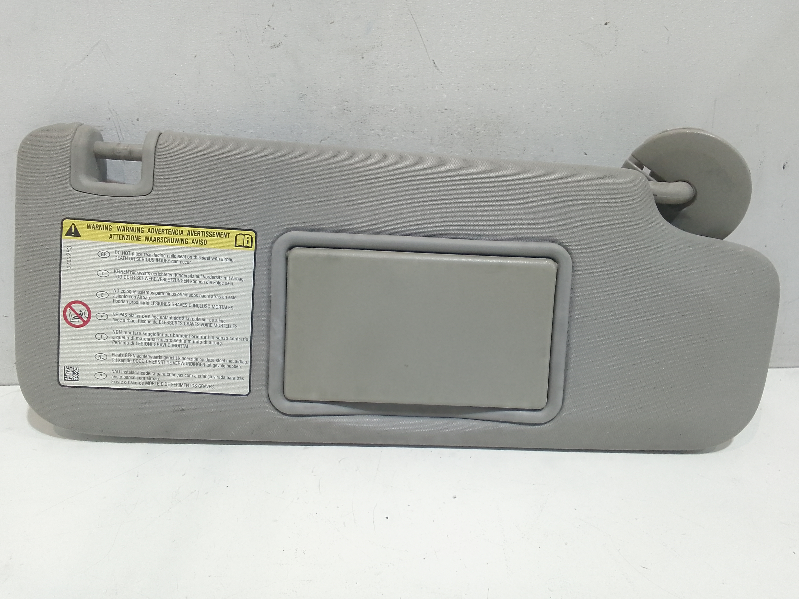 Parasole aletta Lato Passeggero per Chevrolet Cruze Berlina (2009 - In produzione)