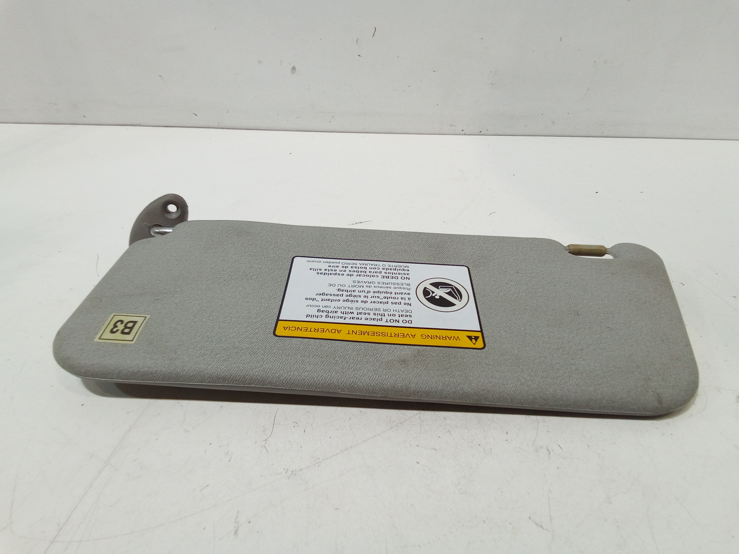 Parasole aletta Lato Passeggero per Chevrolet Matiz 3 Serie (2005 - 2007)