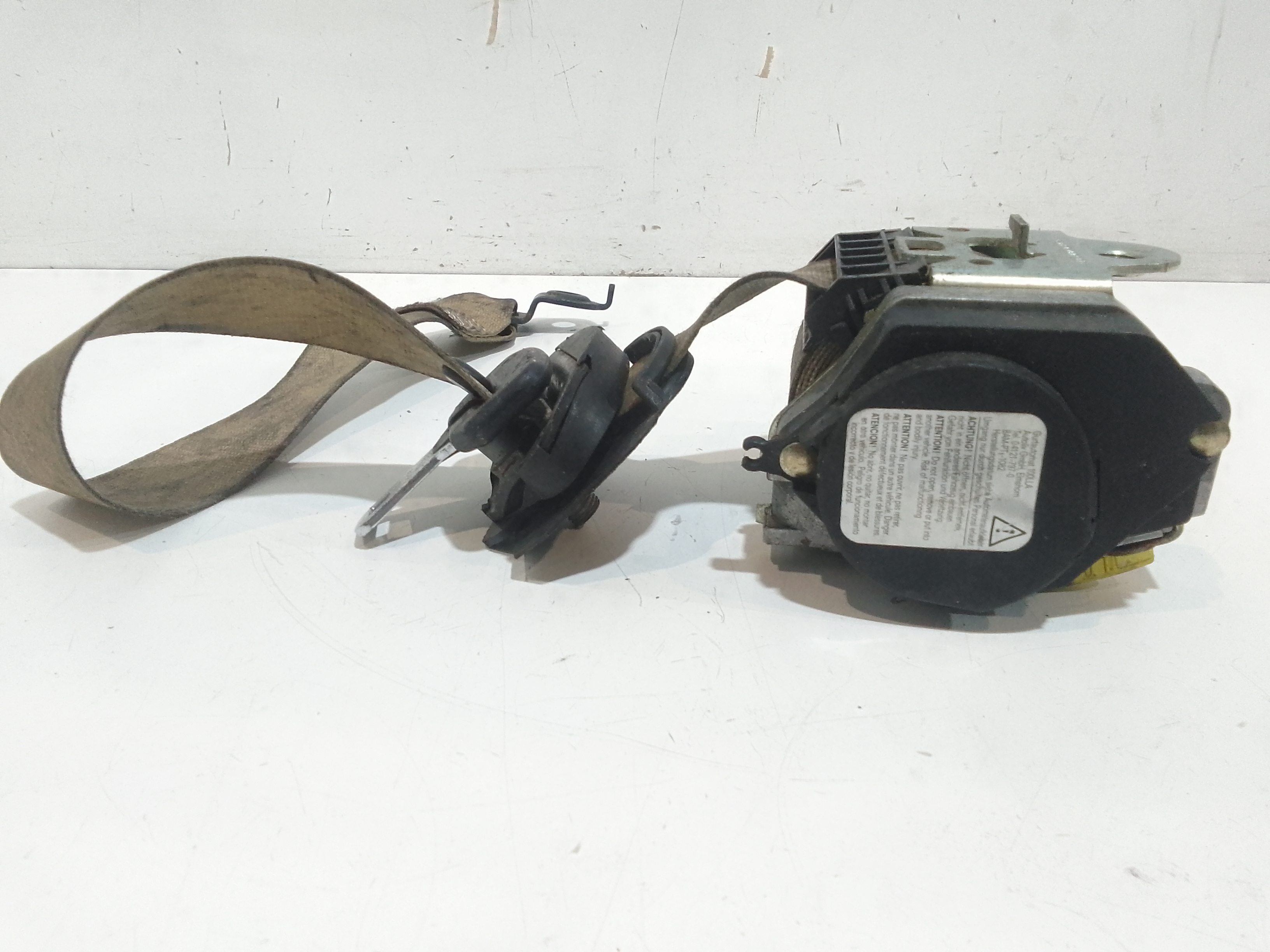 Cintura di sicurezza anteriore sinistra per Mercedes Ml W164 3 Serie (2005 - 2011)