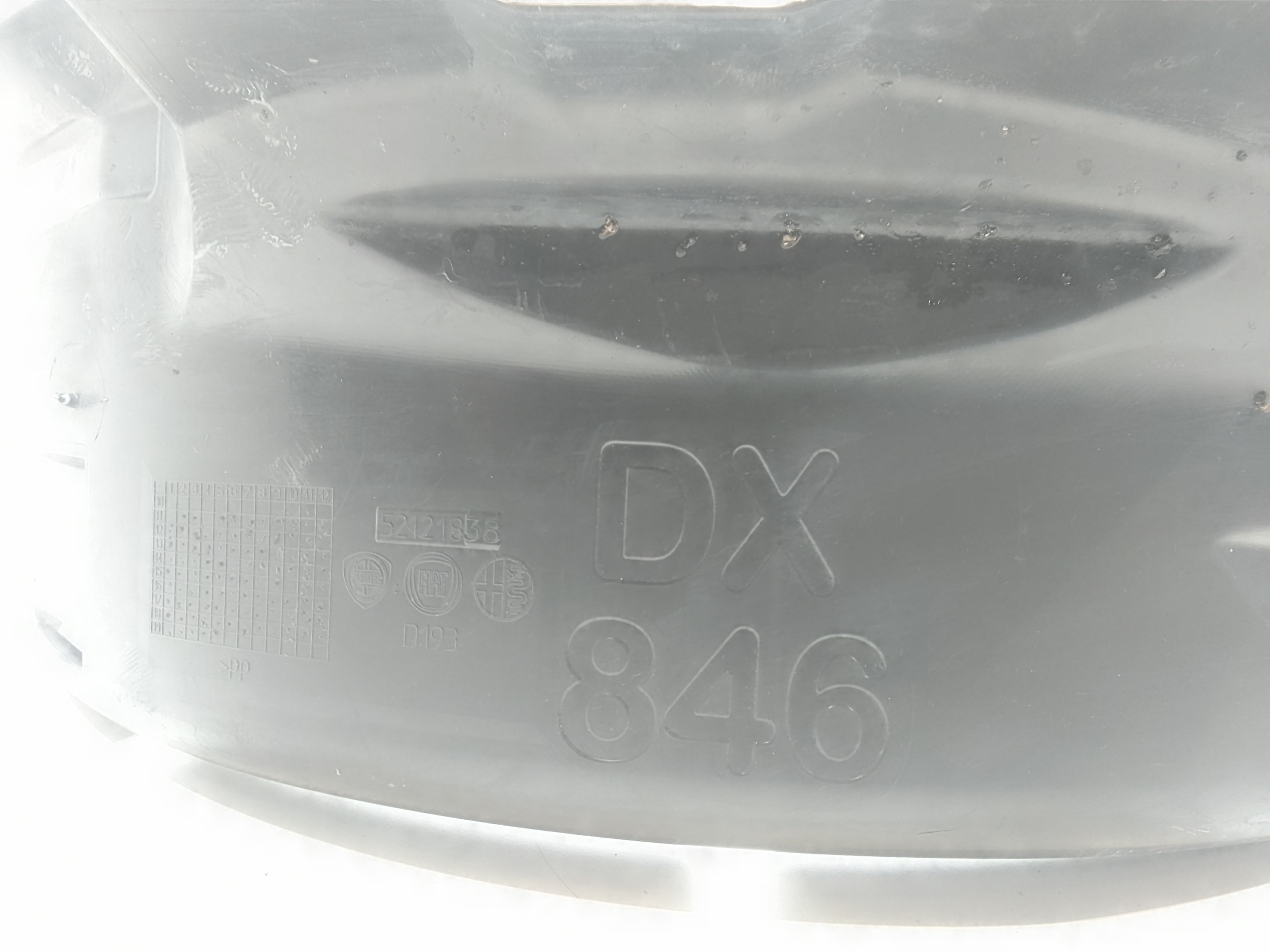 Passaruota ant DX per Lancia Ypsilon 4 Serie (2011 - In produzione)