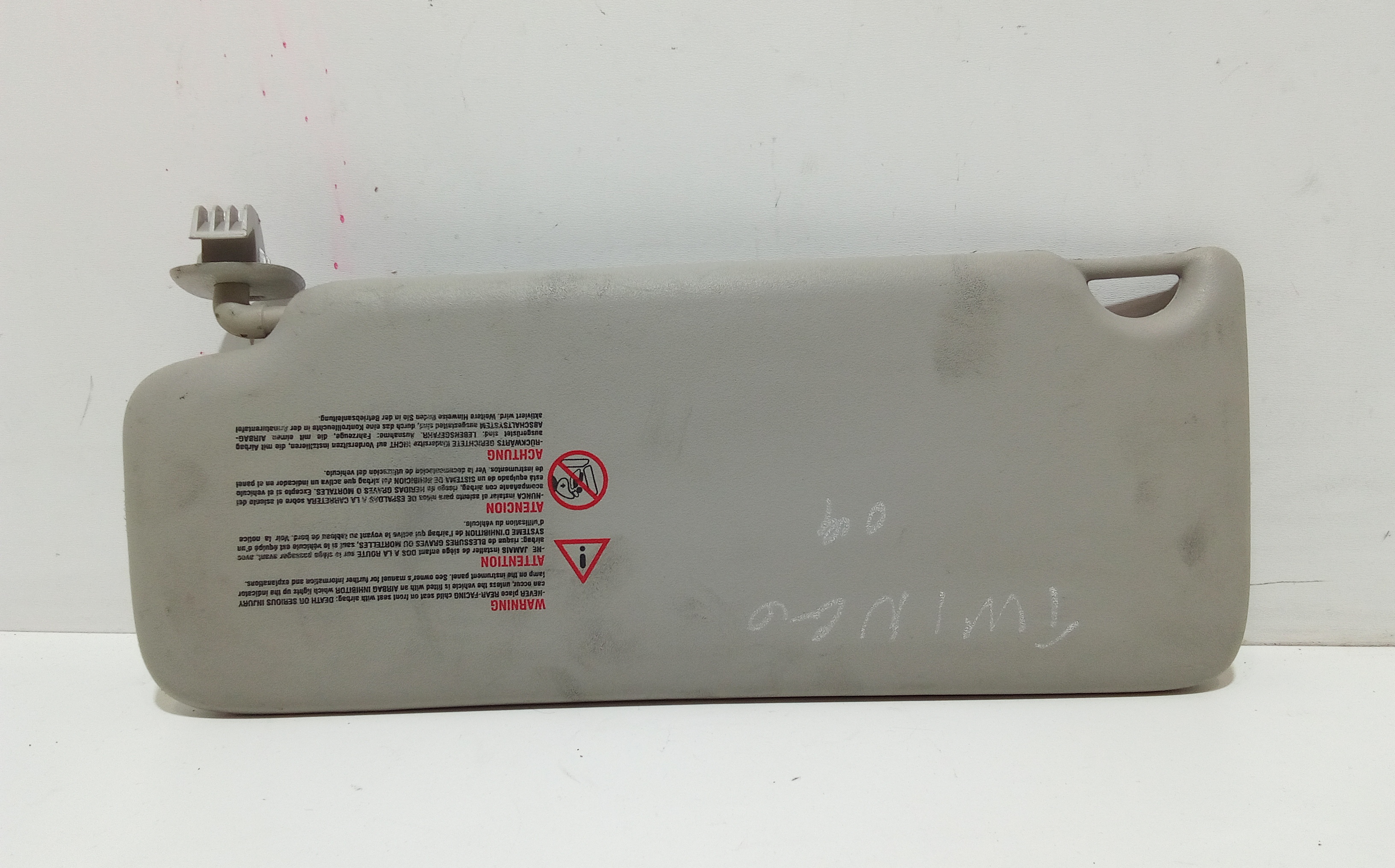 Parasole aletta Lato Passeggero per Renault Twingo Ii Serie  (07>14) (2007 - 2014)