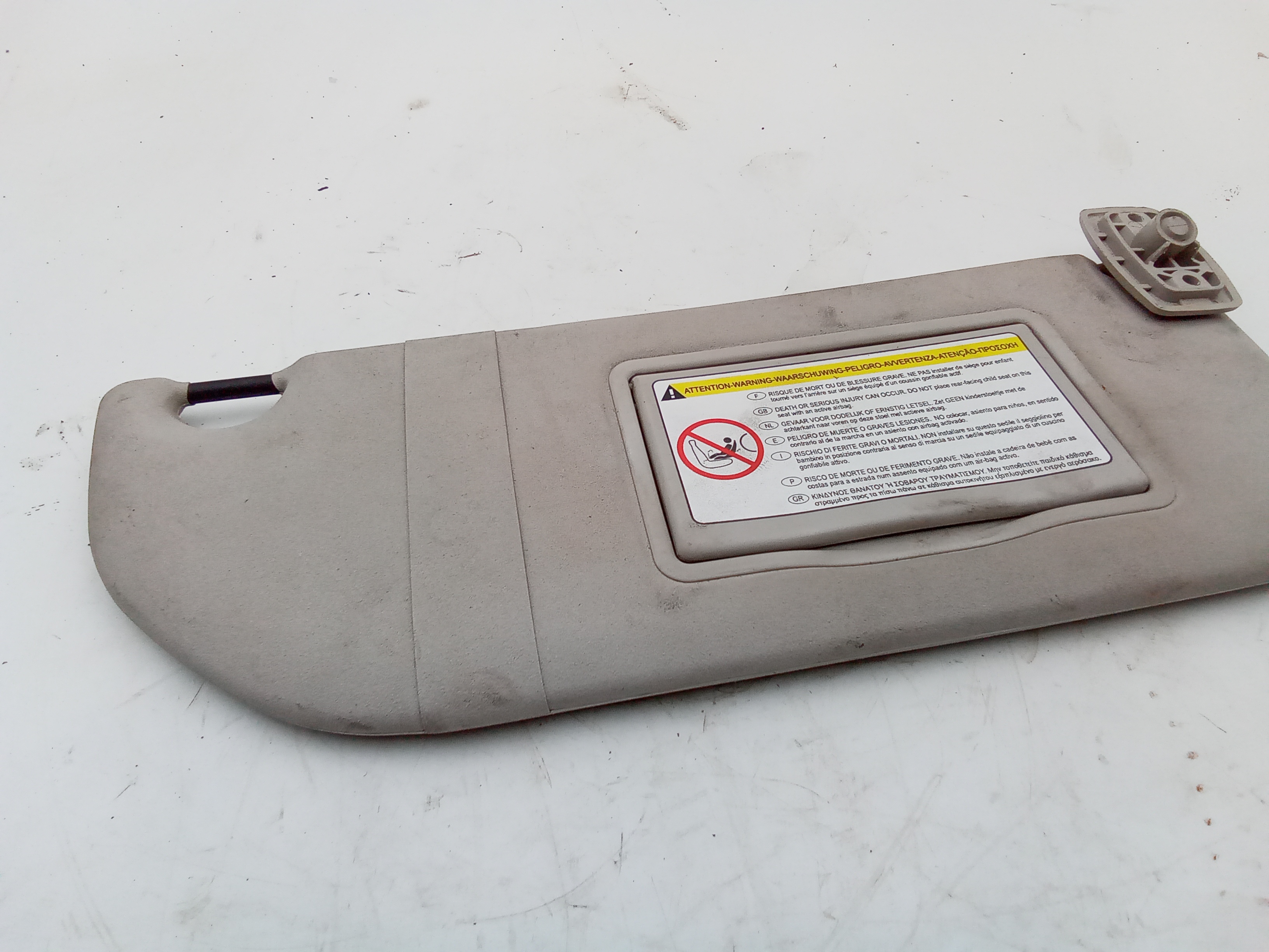 Parasole aletta Lato Passeggero per Citroen C1 1 Serie (2005 - 2008)