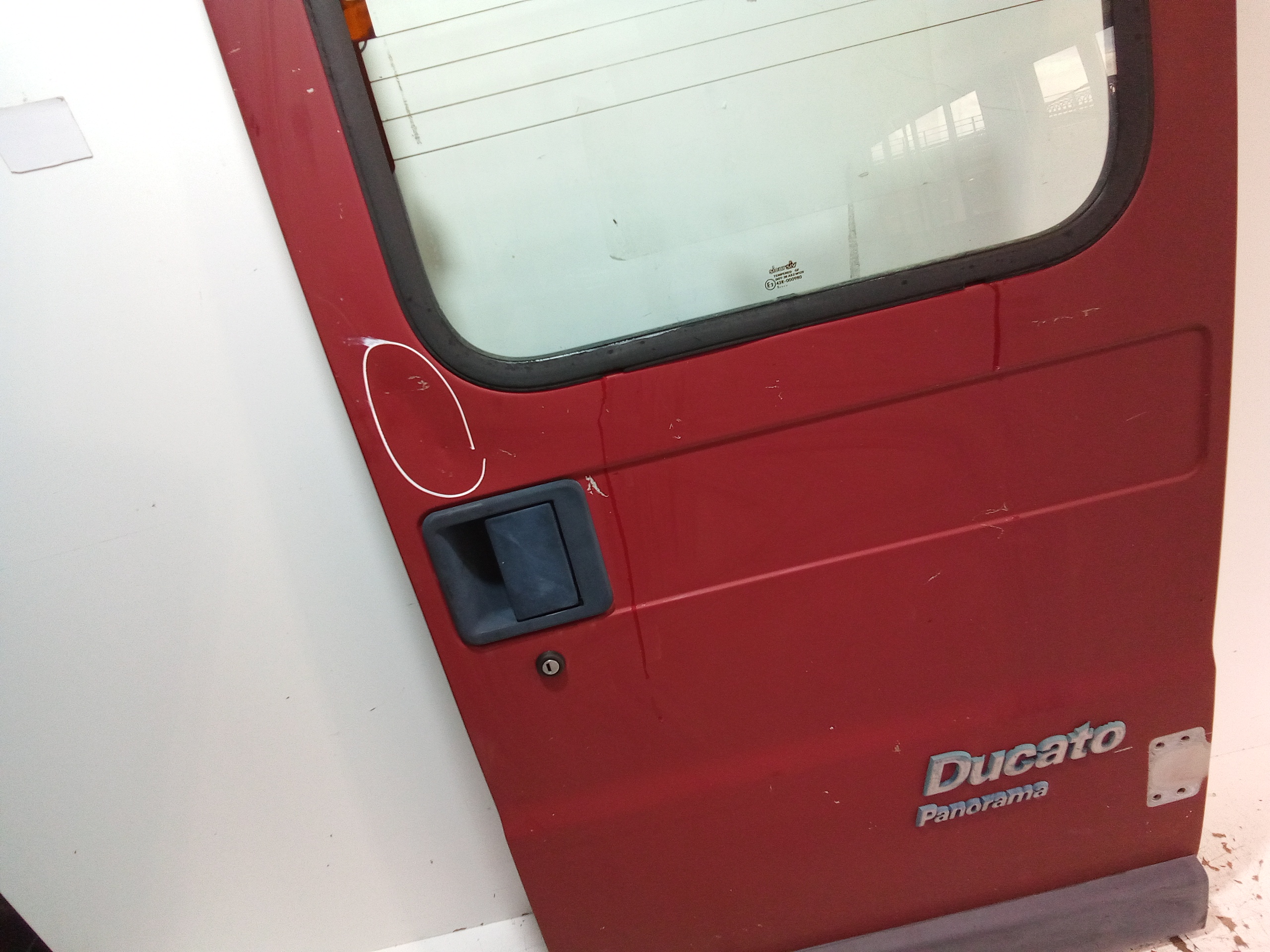 Porta carico posteriore a battente DX lato passeggero vetrat per Fiat Ducato 2 Serie (1990 - 1994)