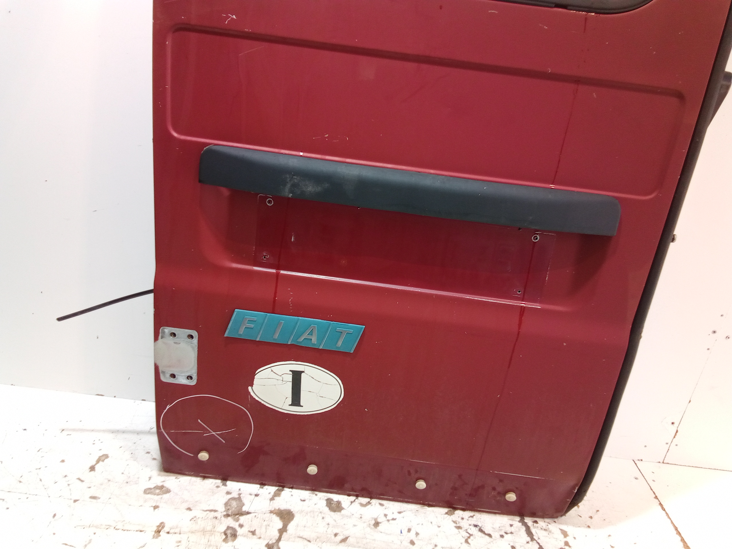 Porta carico posteriore a battente SX lato guida vetrata per Fiat Ducato 2 Serie (1990 - 1994)