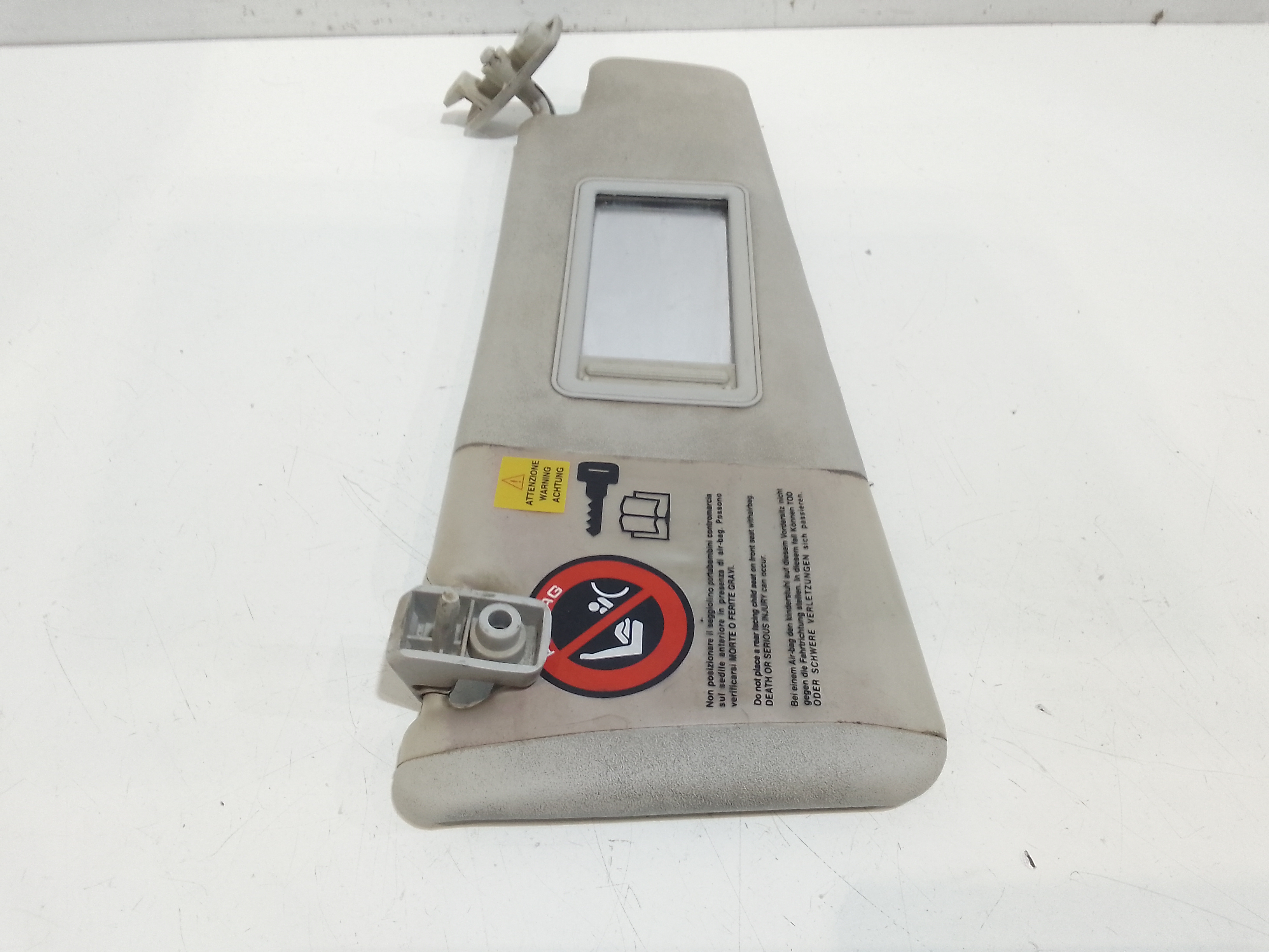 Parasole aletta Lato Passeggero per Fiat Idea 2 Serie (2005 - 2008)