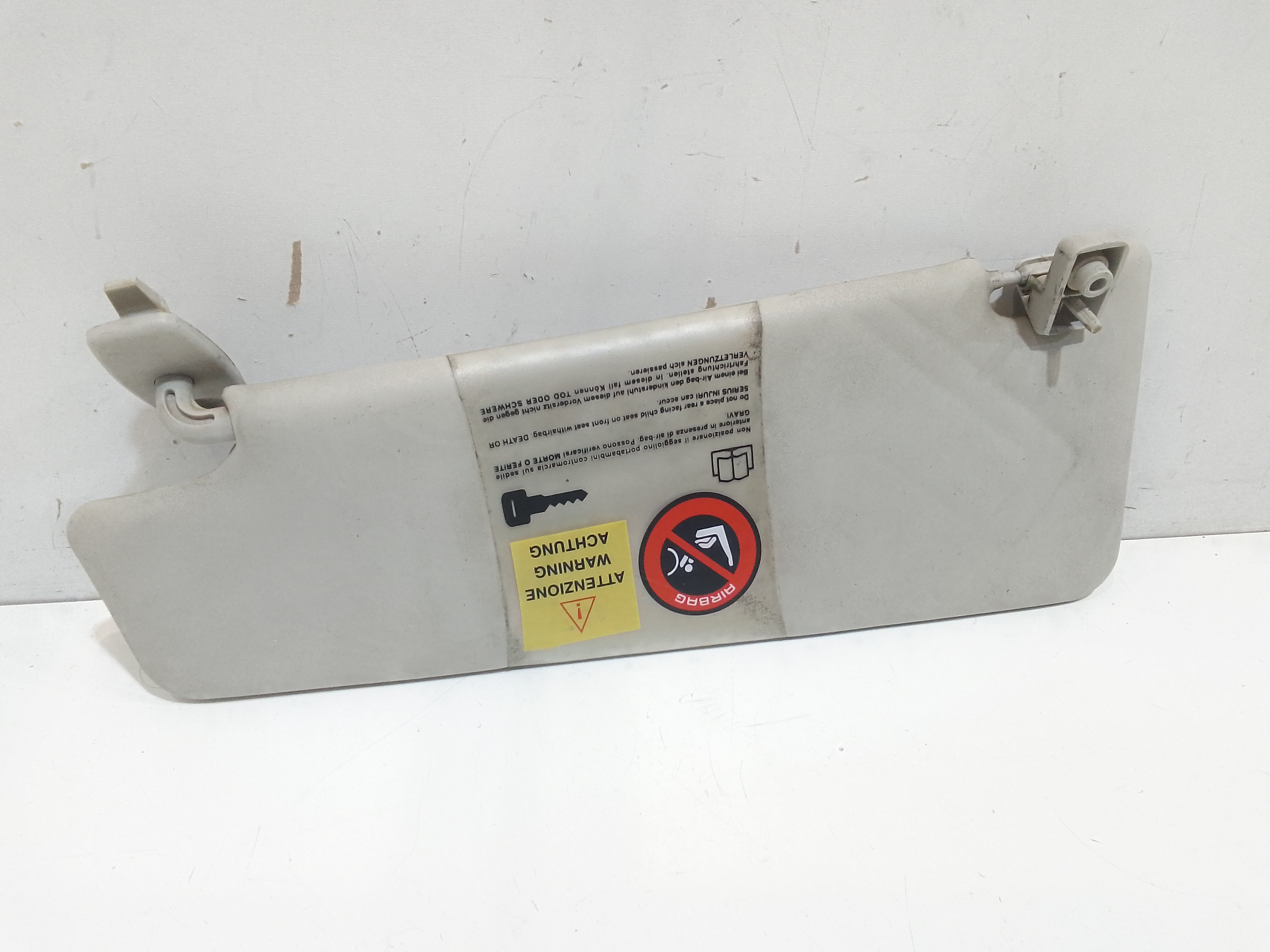 Parasole aletta Lato Passeggero per Fiat Idea 2 Serie (2005 - 2008)