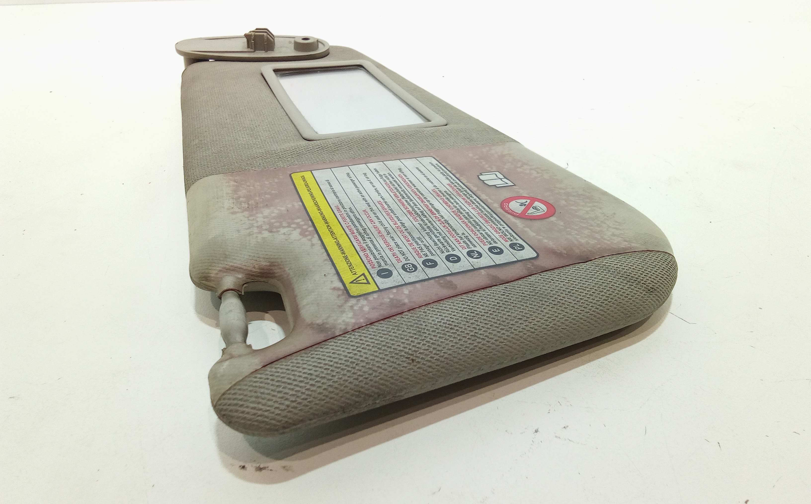 Parasole aletta Lato Passeggero per Fiat Punto Berlina 3p 2 Serie (1999 - 2003)