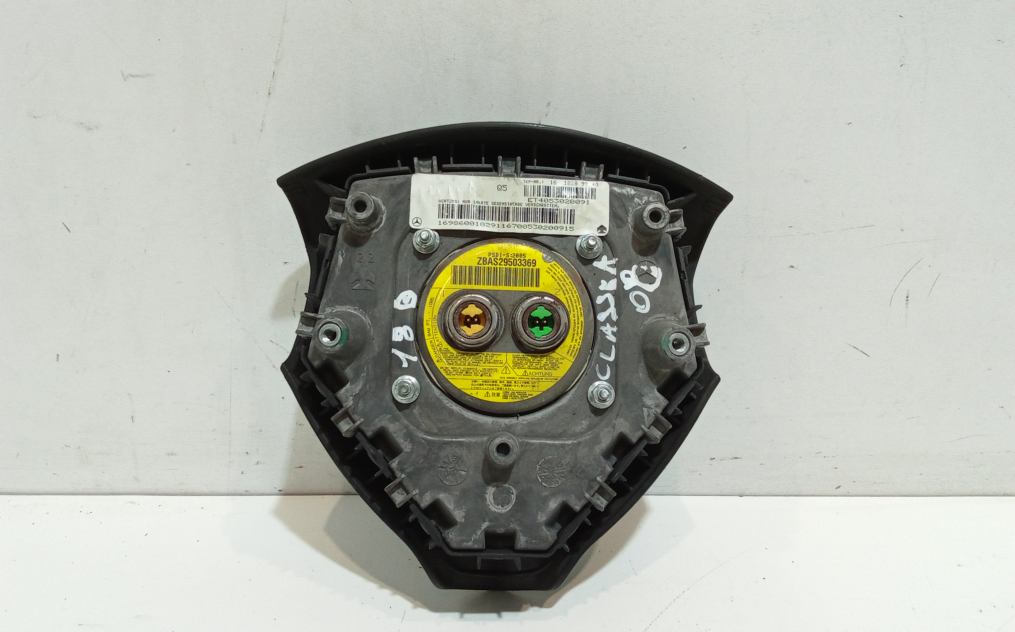 Airbag Volante per Mercedes Classe A W169 3 Serie (2004 - 2008)