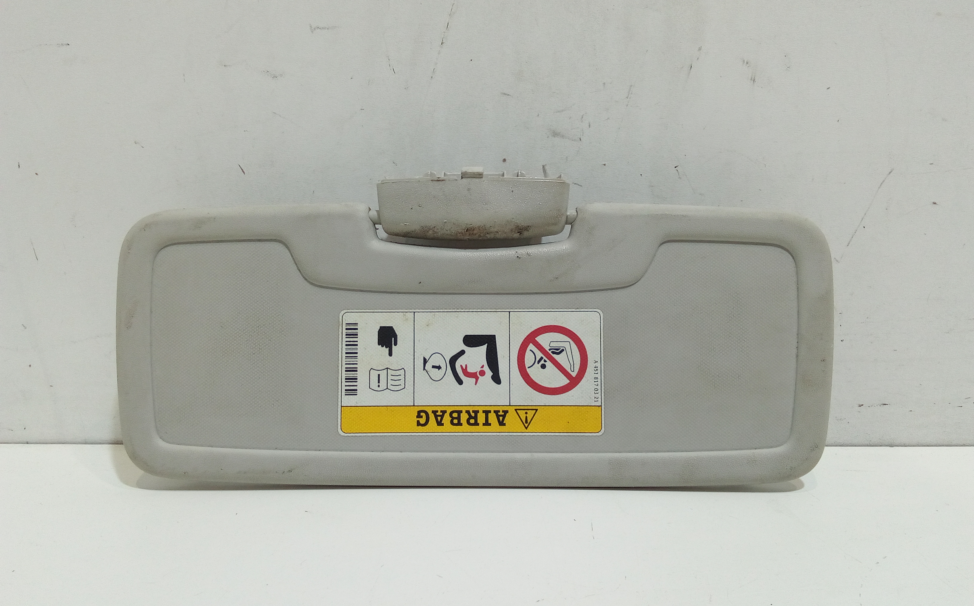 Parasole aletta Lato Passeggero per Smart Fortwo Coup 3 Serie (w 451) (2007 - 2015)