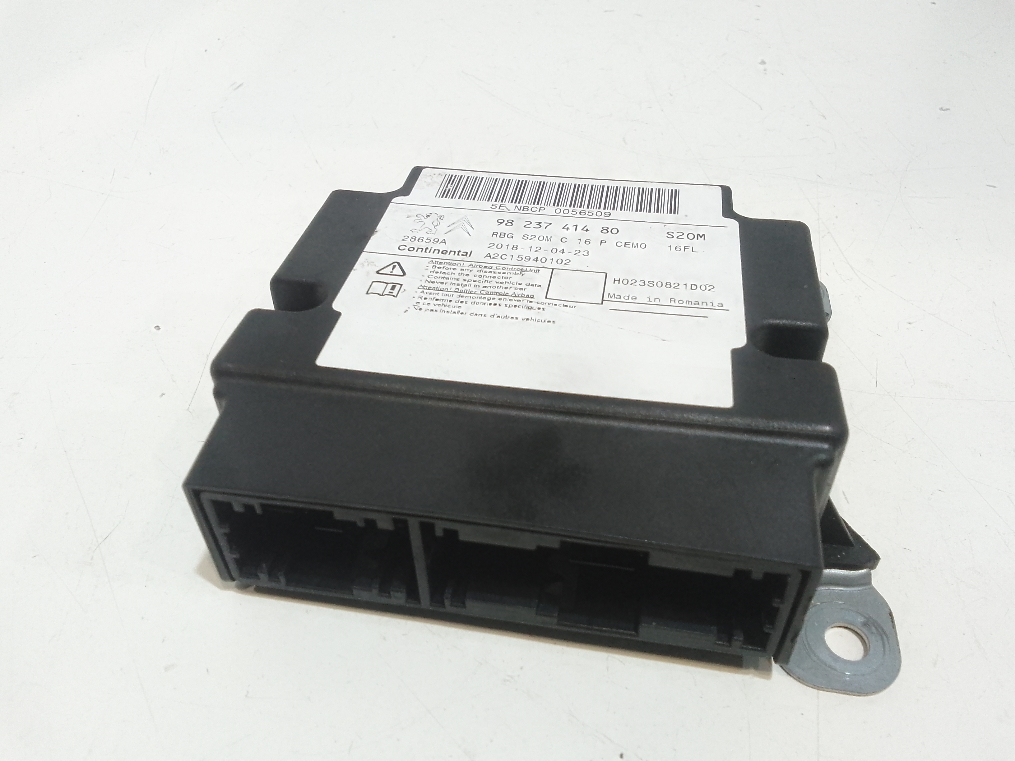 Centralina Airbag per Peugeot Rifter Serie (18>) (2018 - In produzione)