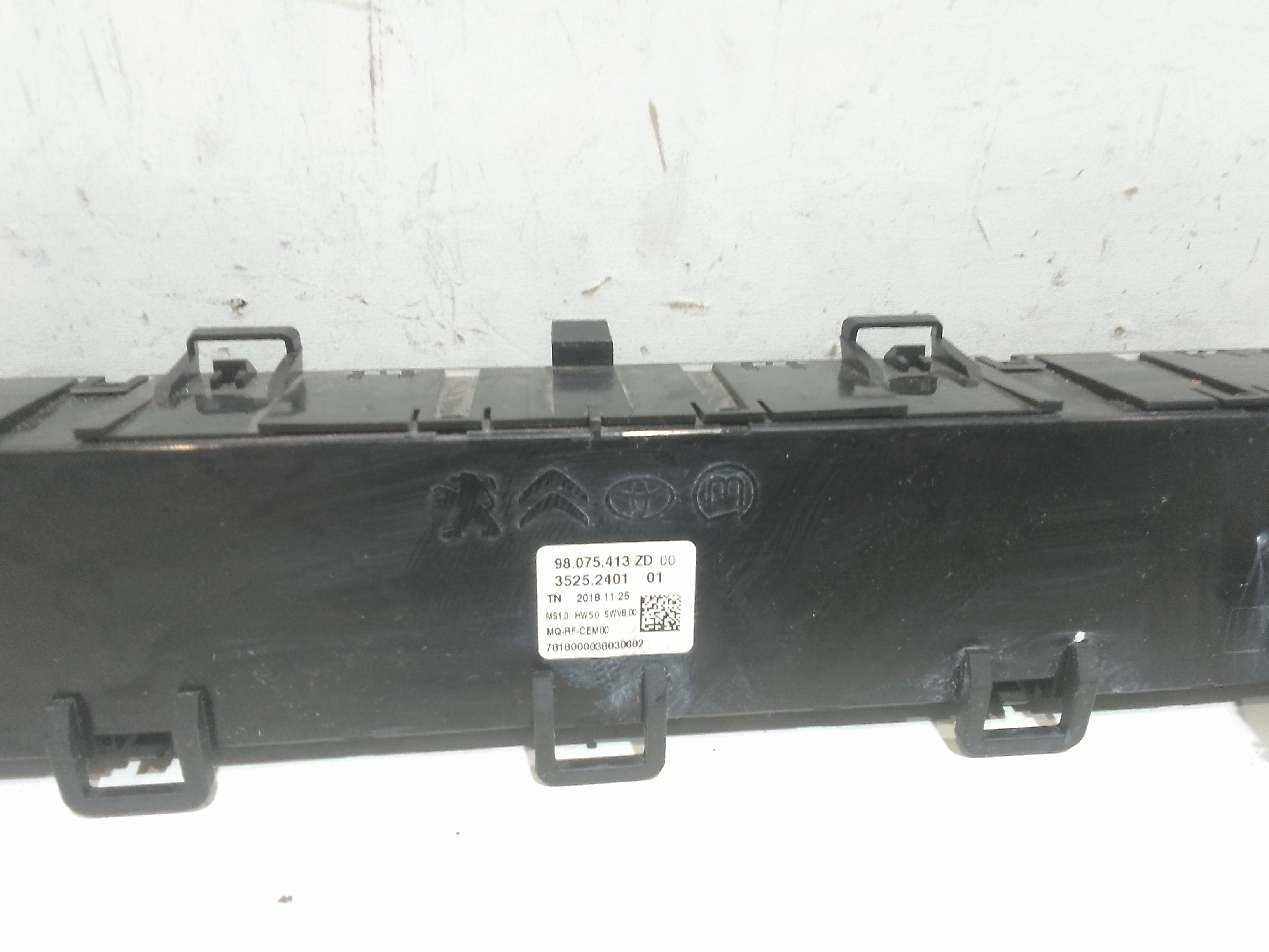 Comandi Clima per Peugeot Rifter Serie (18>) (2018 - In produzione)