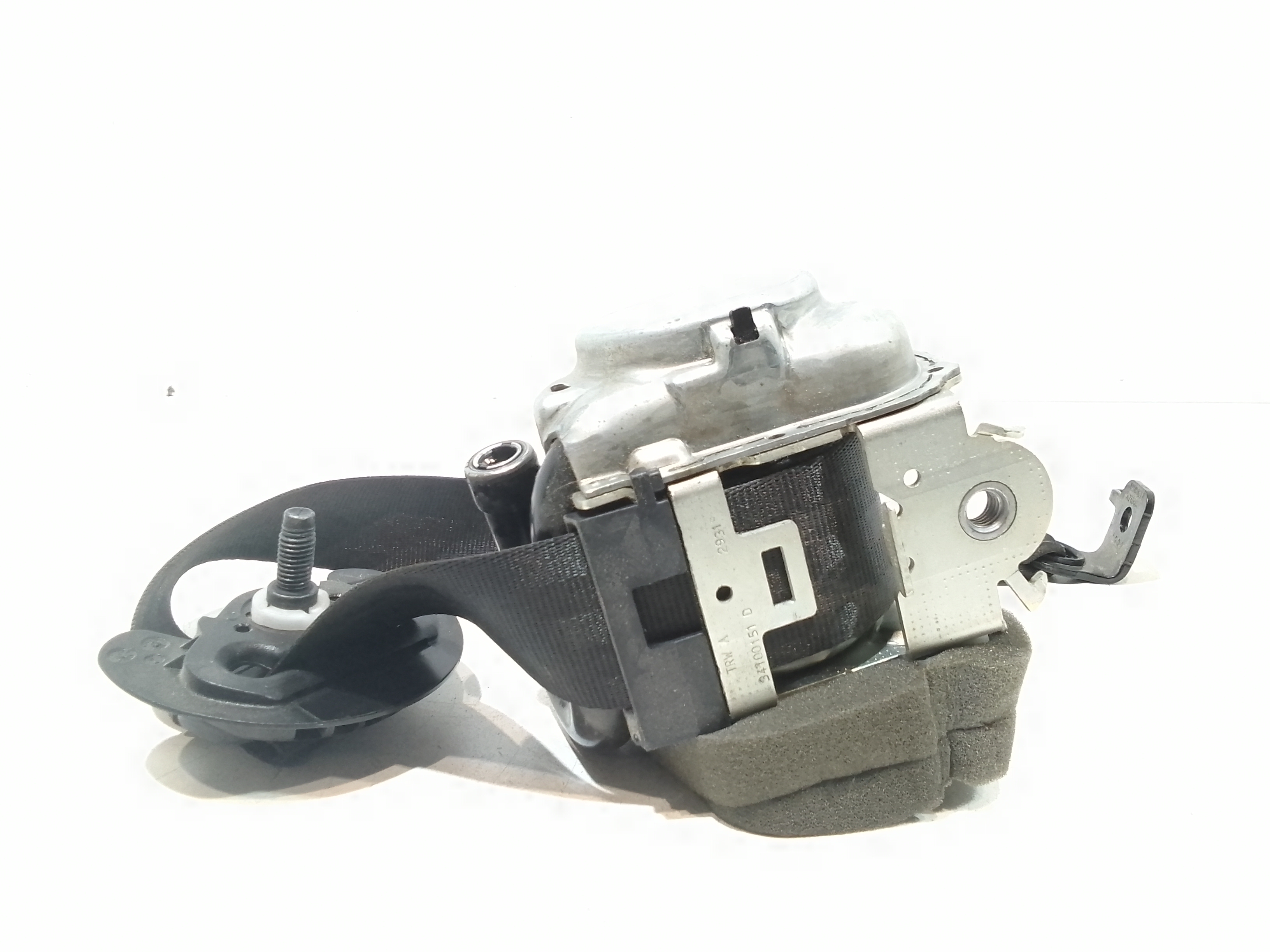 Cintura di sicurezza Posteriore DX passeggero per Peugeot Rifter Serie (18>) (2018 - In produzione)