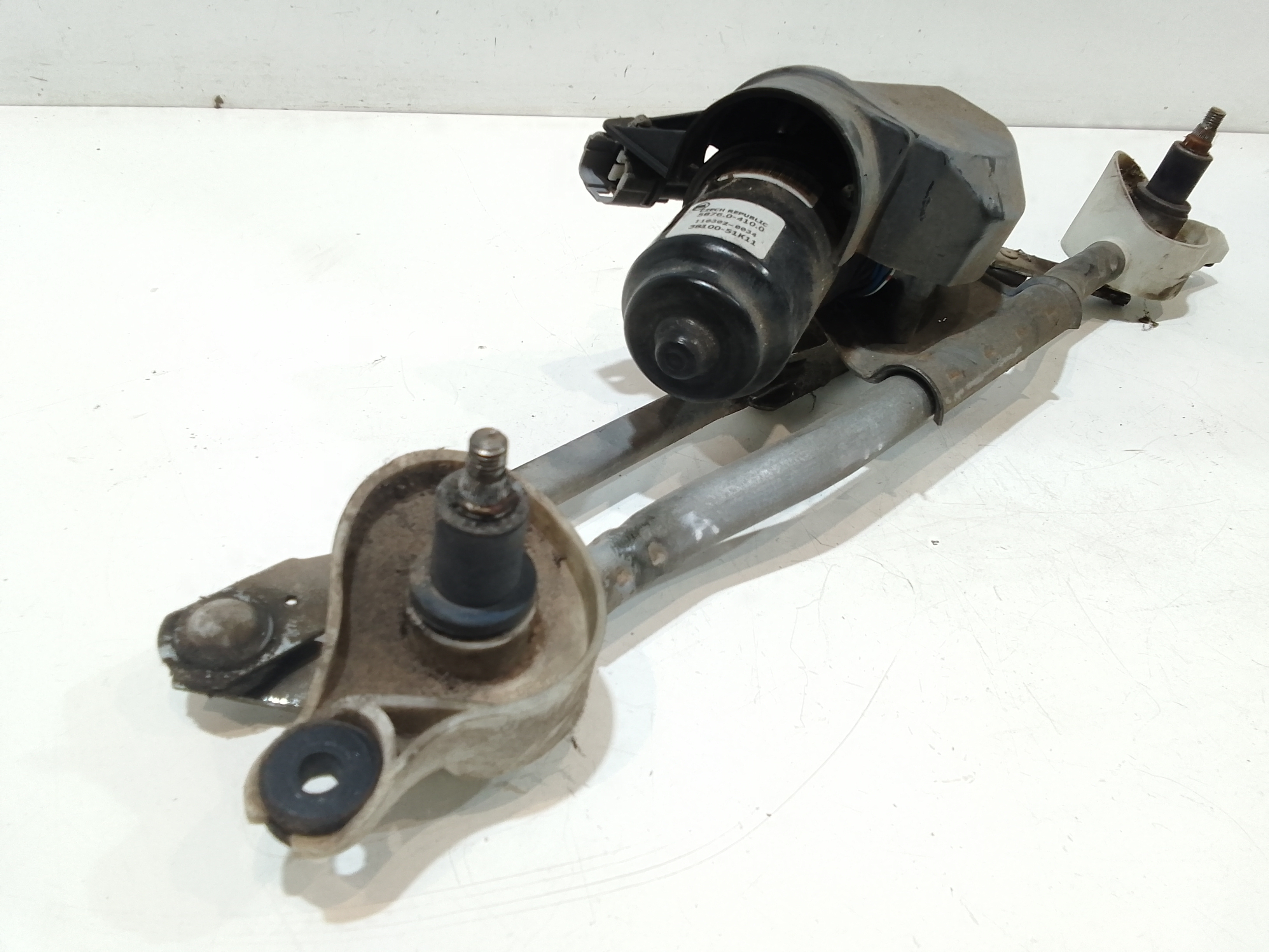 Motorino tergi ant completo di tandem per Opel Agila B (2008 - In produzione)