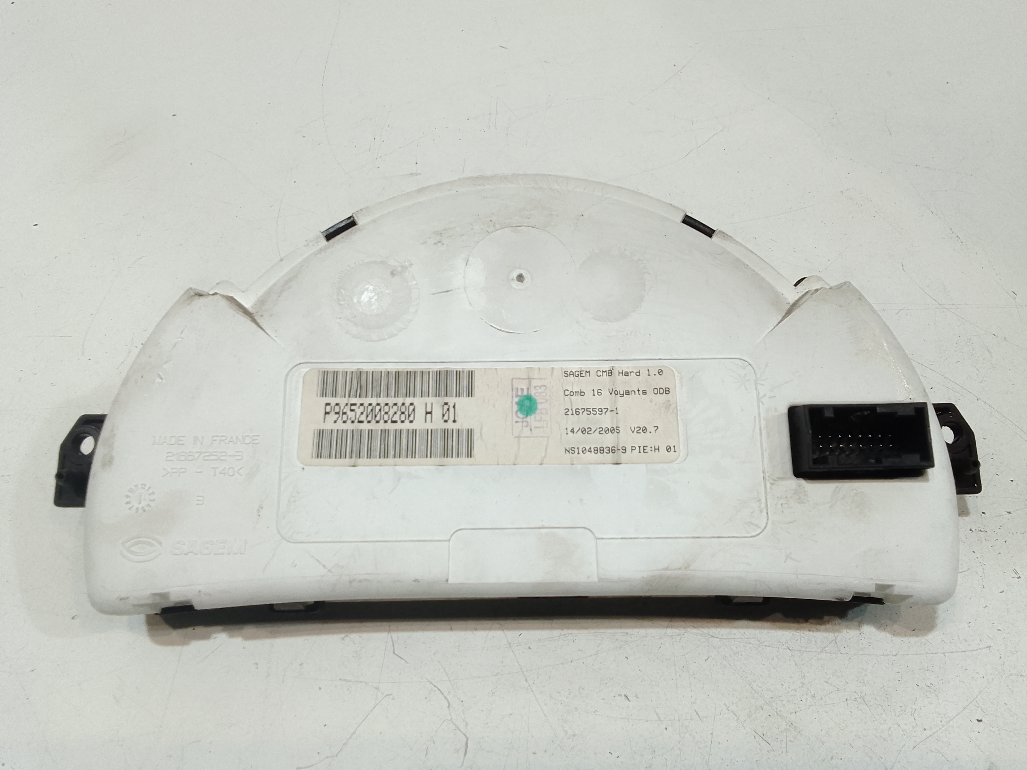 Quadro Strumenti per Citroen C3 1 Serie (2002 - 2005)