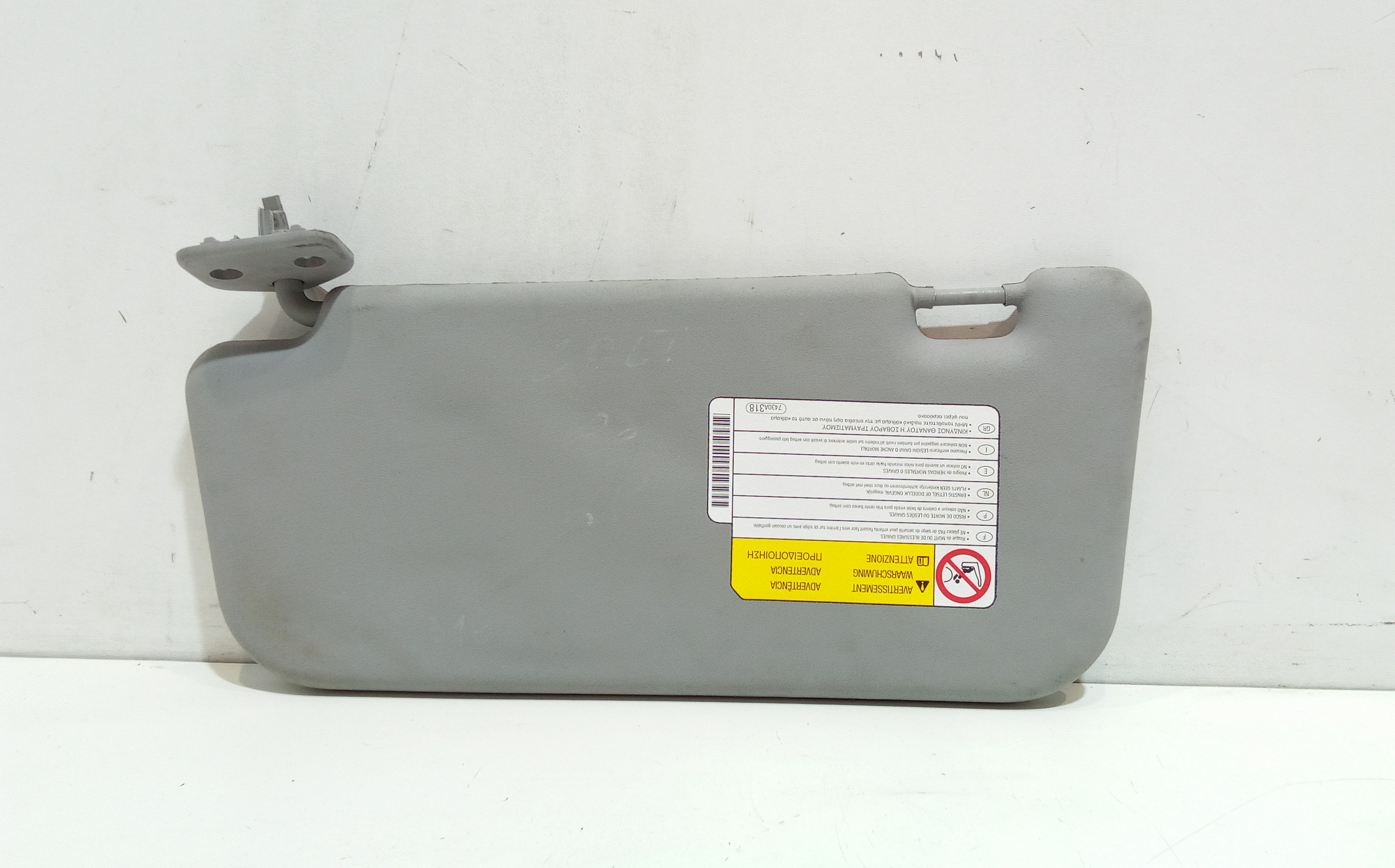 Parasole aletta Lato Passeggero per Mitsubishi Colt Serie 5p (z) (06>12) (2006 - 2012)