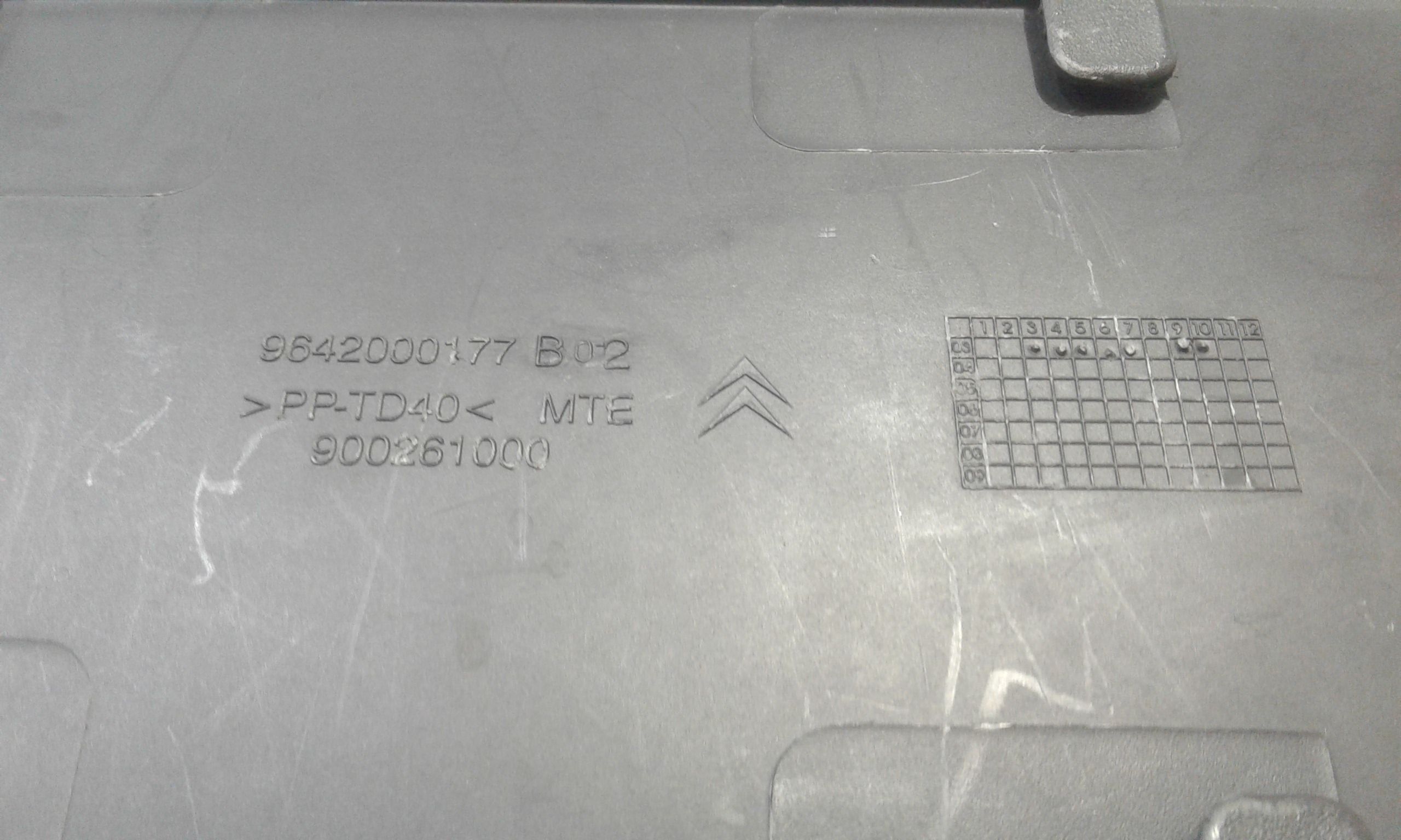 Cappelliera posteriore CITROEN C3 Pluriel