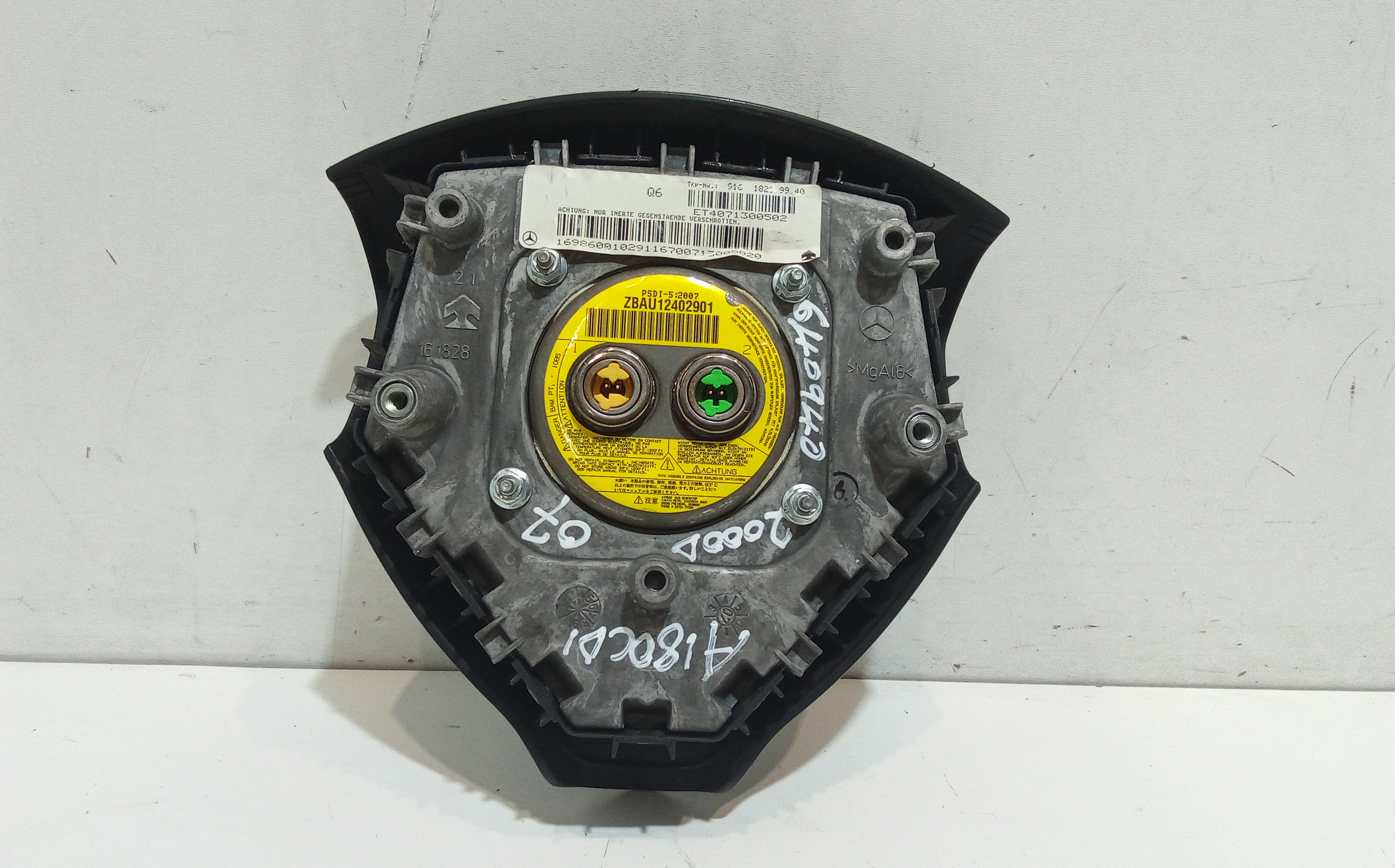 Airbag Volante per Mercedes Classe A W169 3 Serie (2004 - 2008)