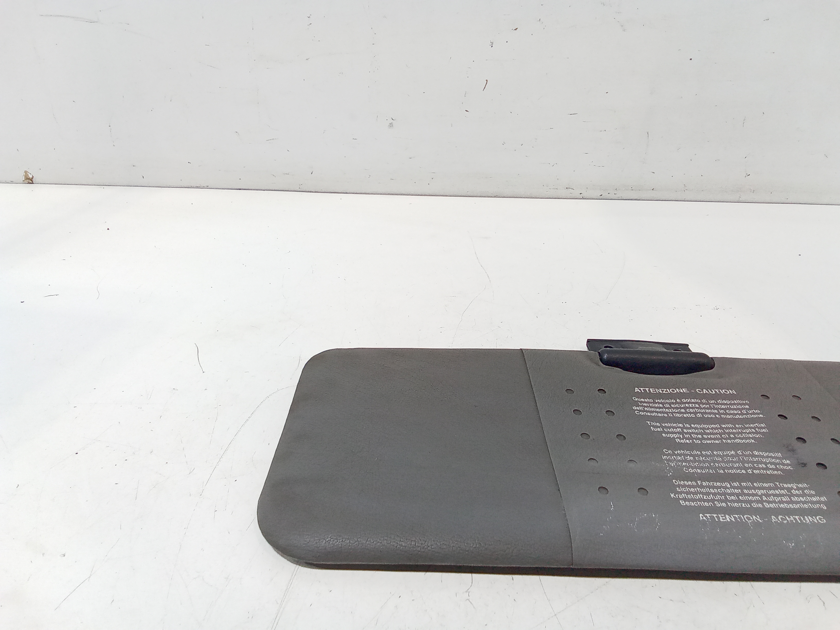 Parasole aletta anteriore Lato Guida per Fiat Panda 1 Serie (1980 - 2003)