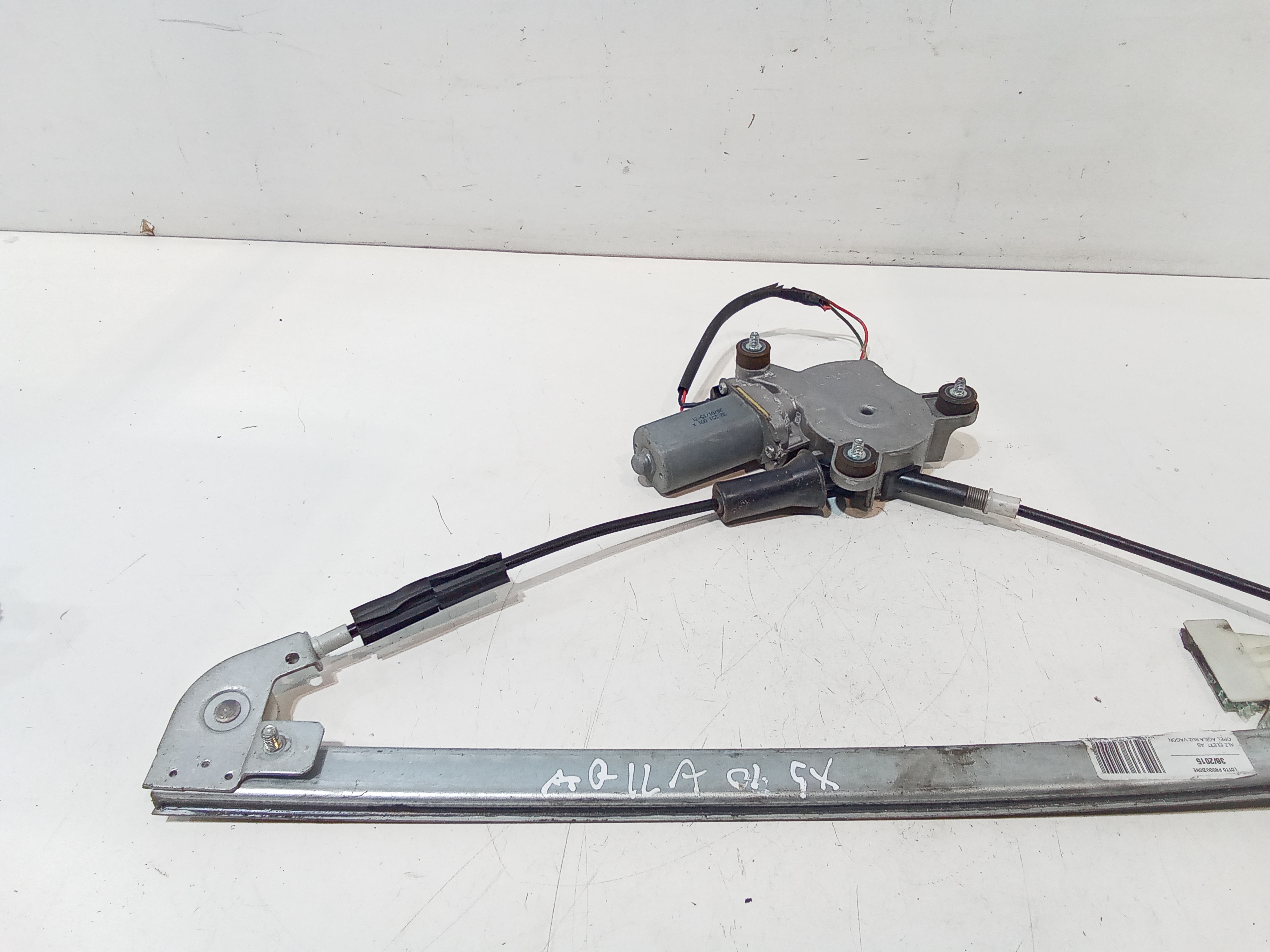 Cremagliera anteriore sinistra Guida per Opel Agila 1 Serie (2000 - 2004)