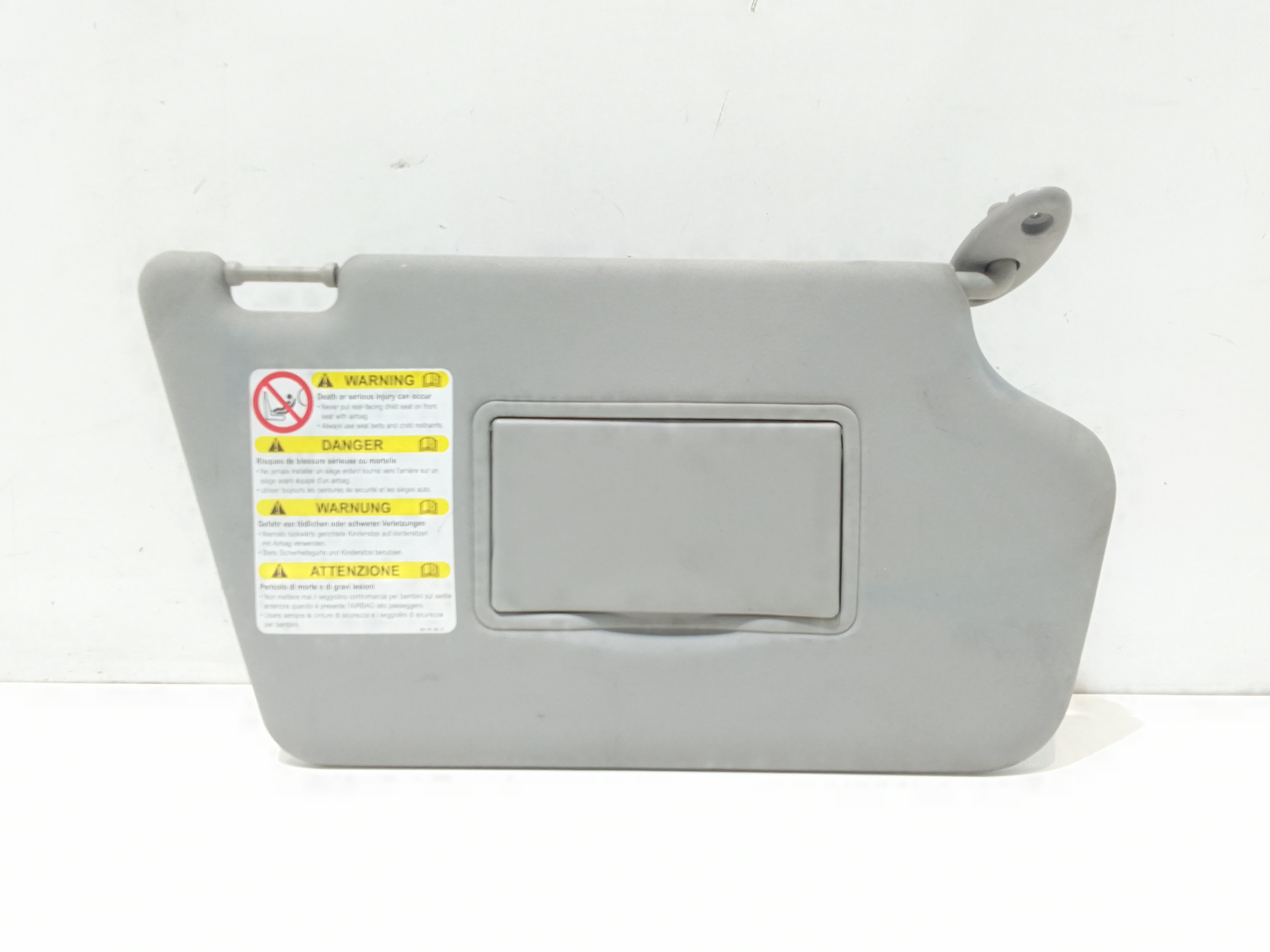 Parasole aletta Lato Passeggero per Mazda 2 Berlina 1 Serie (2003 - 2007)