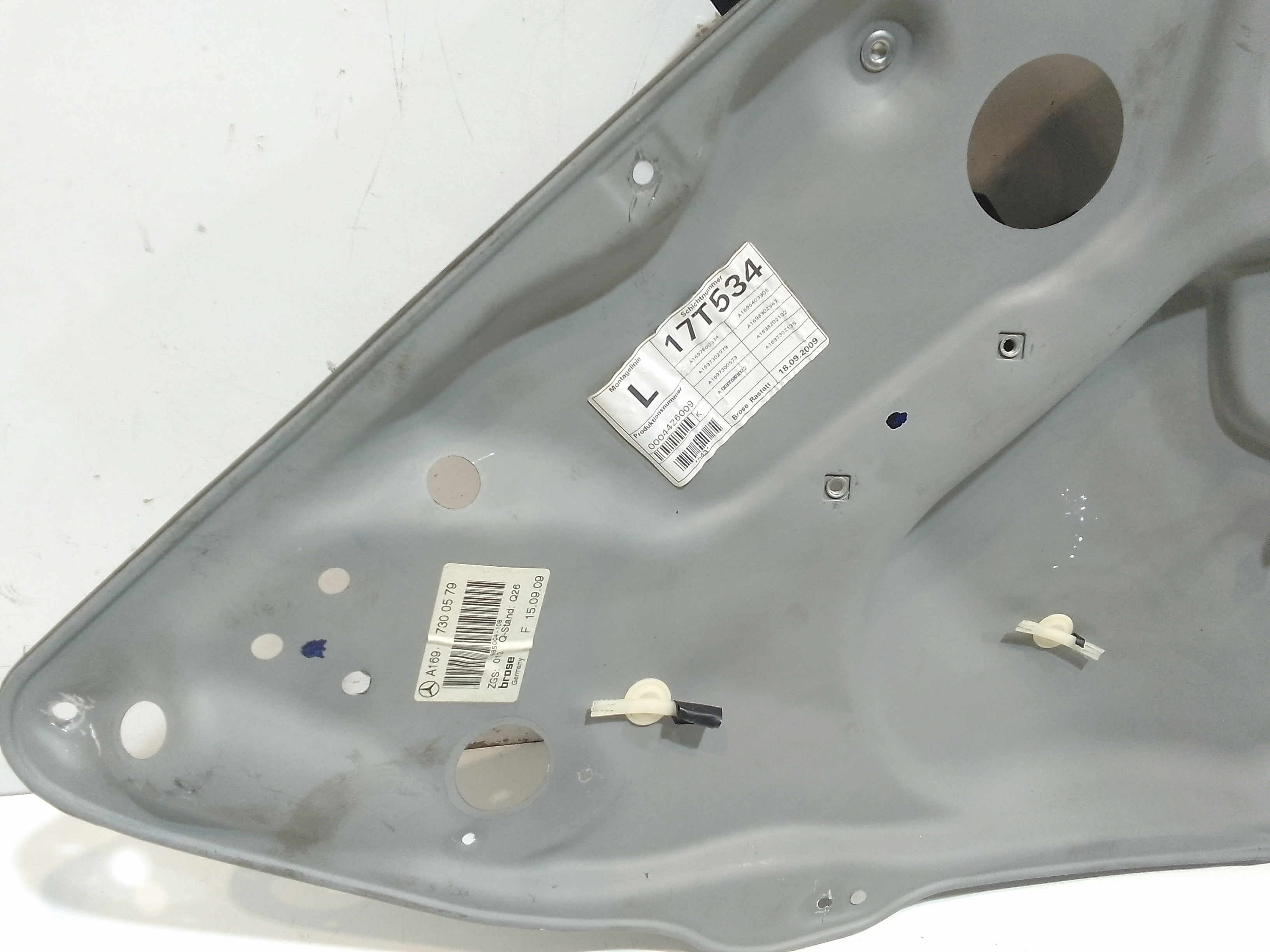 Cremagliera posteriore sinistra guida per Mercedes Classe B W245 1 Serie (2005 - 2011)