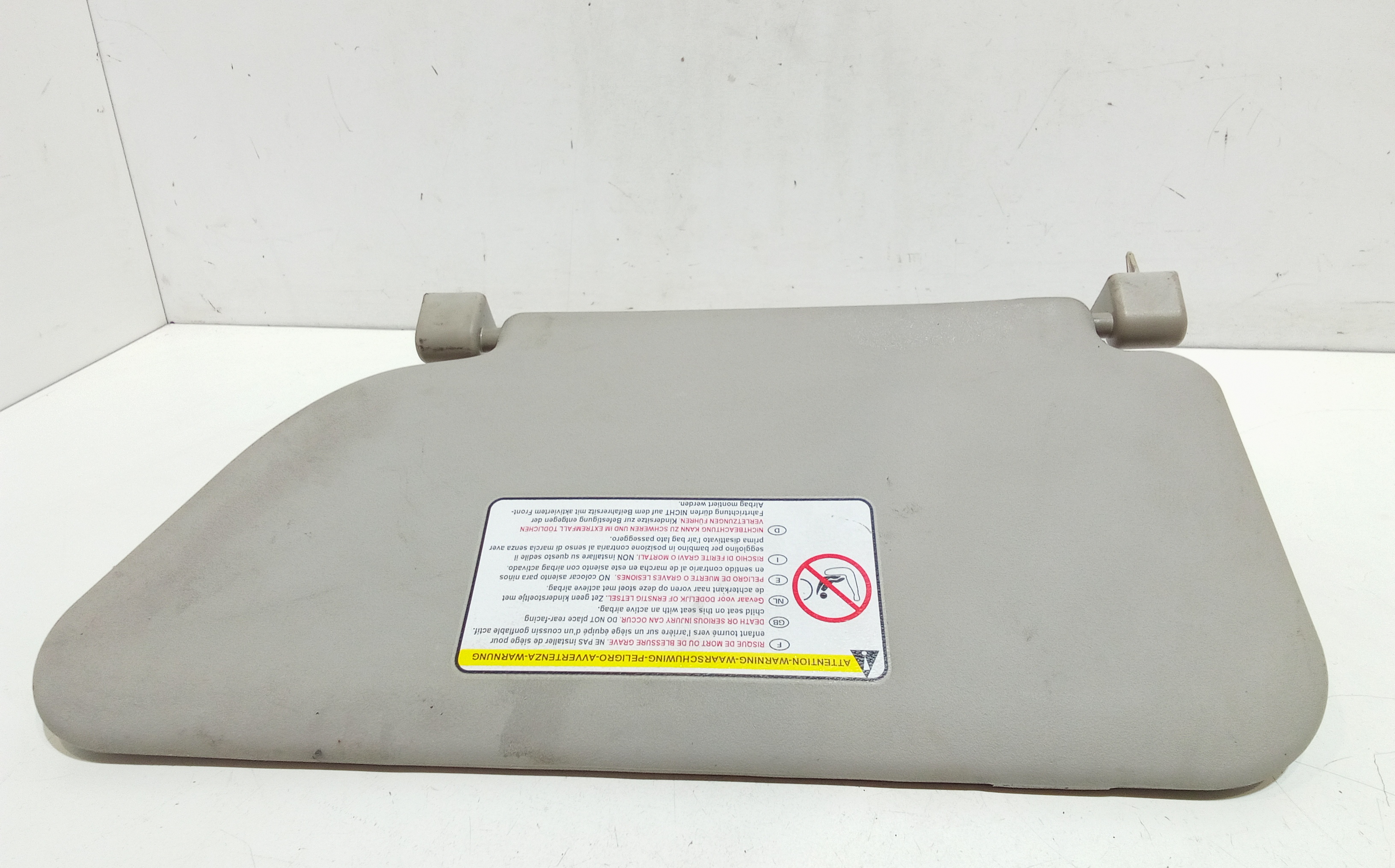 Parasole aletta anteriore Lato Guida per Peugeot 1007 1 Serie (2005 - In produzione)