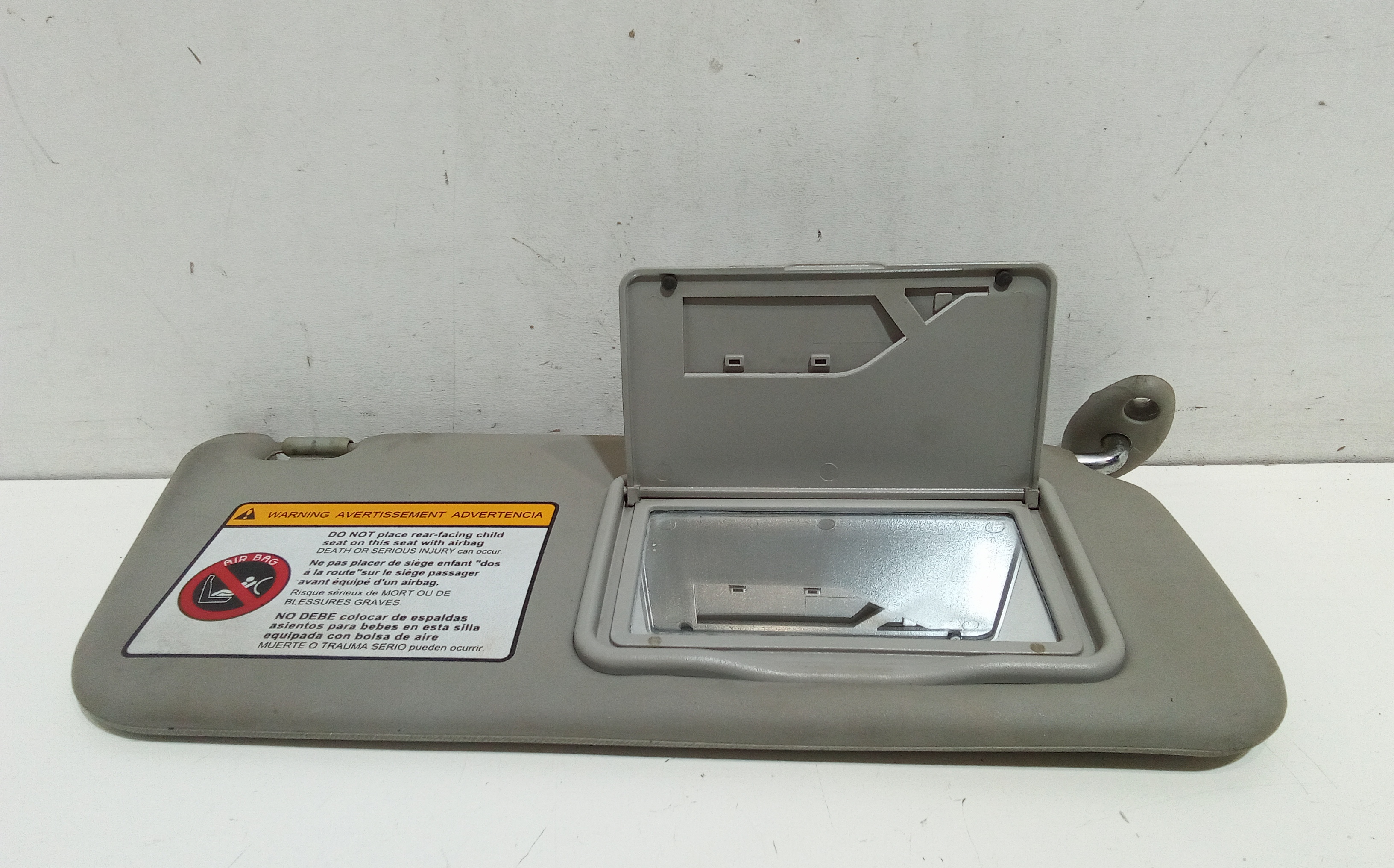 Parasole aletta Lato Passeggero per Chevrolet Matiz 3 Serie (2005 - 2007)