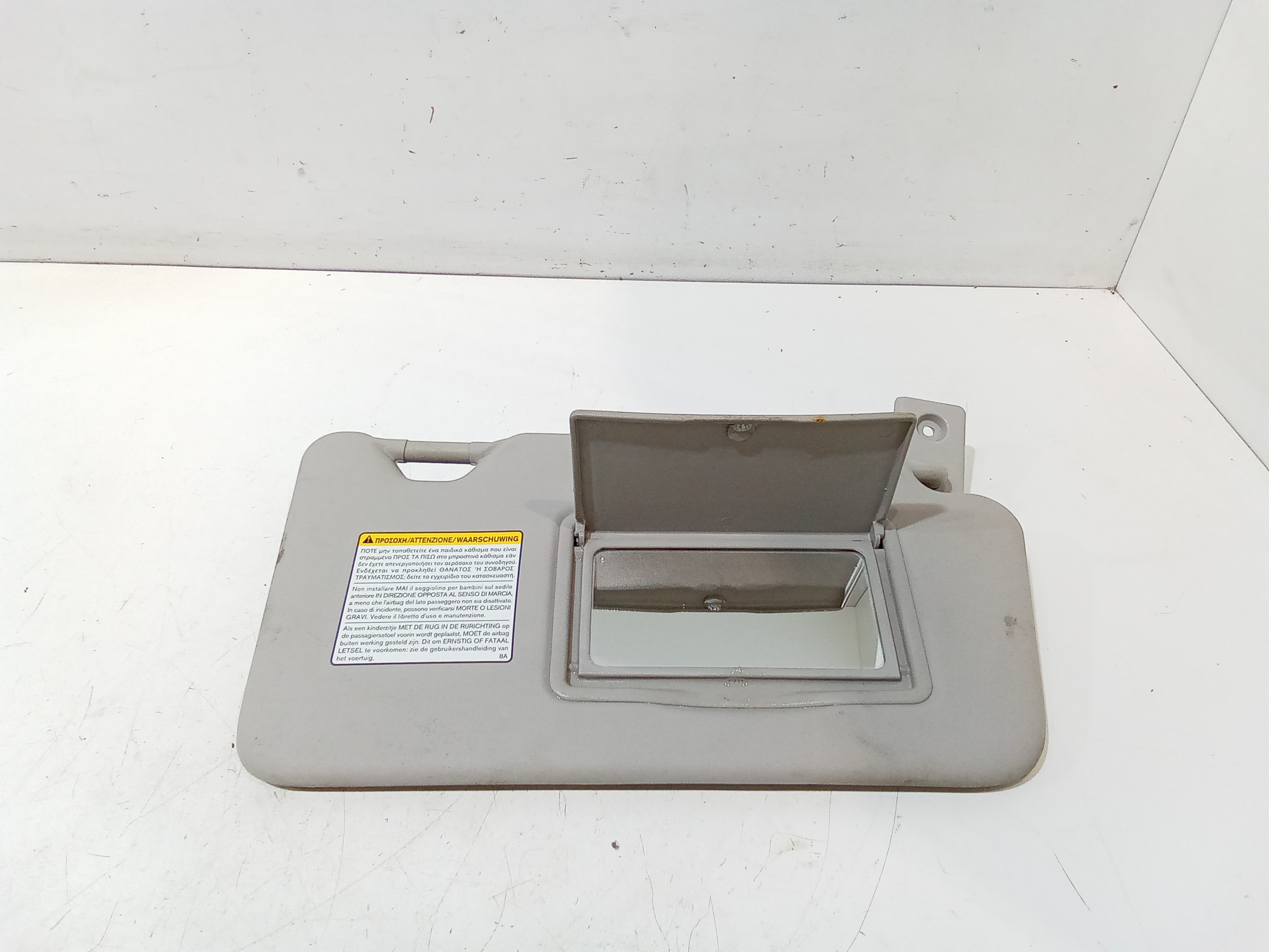 Parasole aletta Lato Passeggero per Nissan Micra 7 Serie (2010 - 2016)