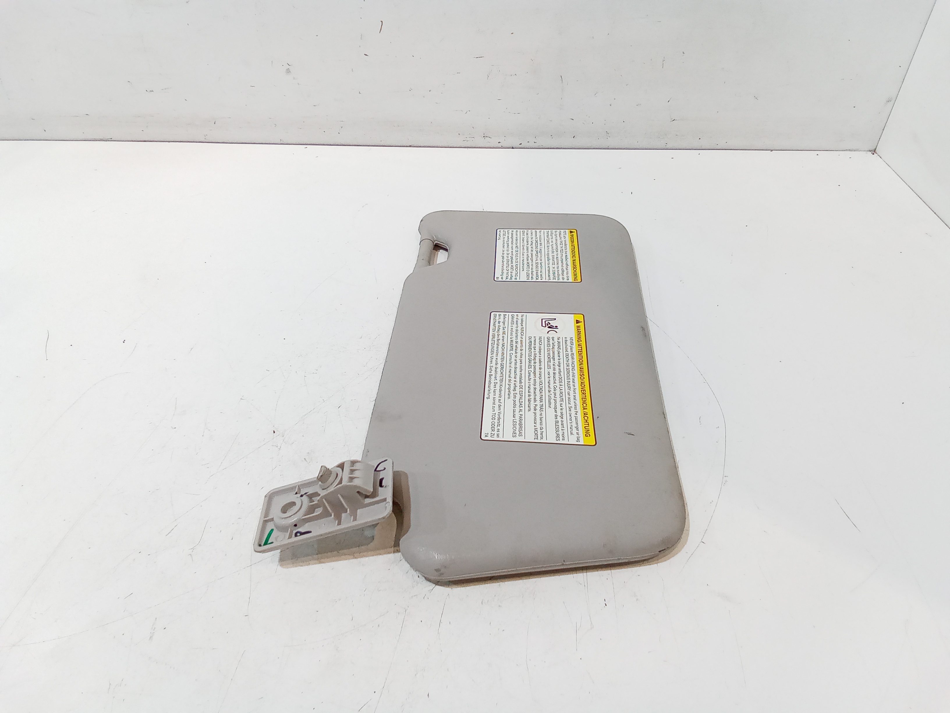 Parasole aletta Lato Passeggero per Nissan Micra 7 Serie (2010 - 2016)