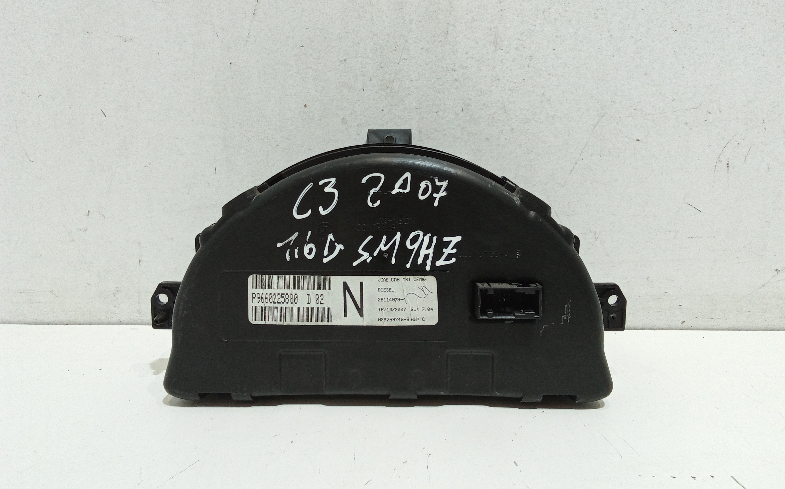 Quadro Strumenti per Citroen C3 2 Serie (2005 - 2010)