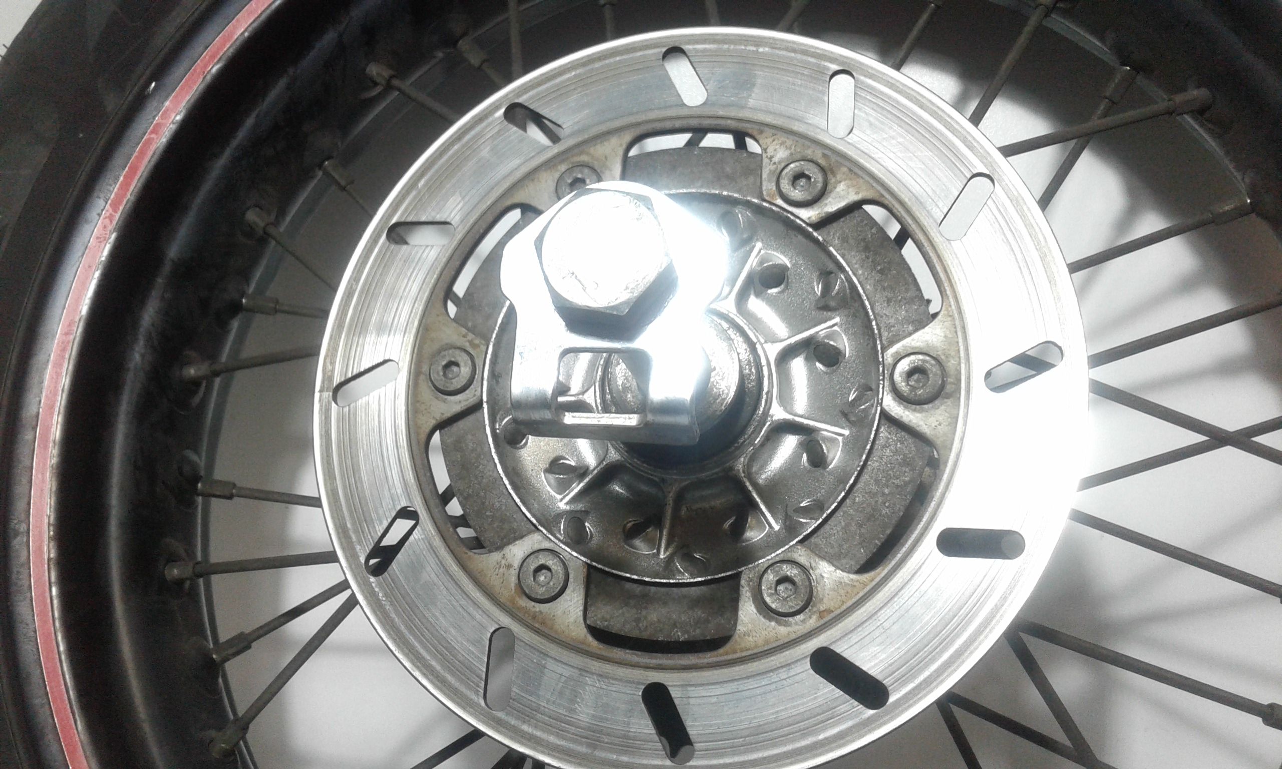 Ruota posteriore Yamaha WR 125cc