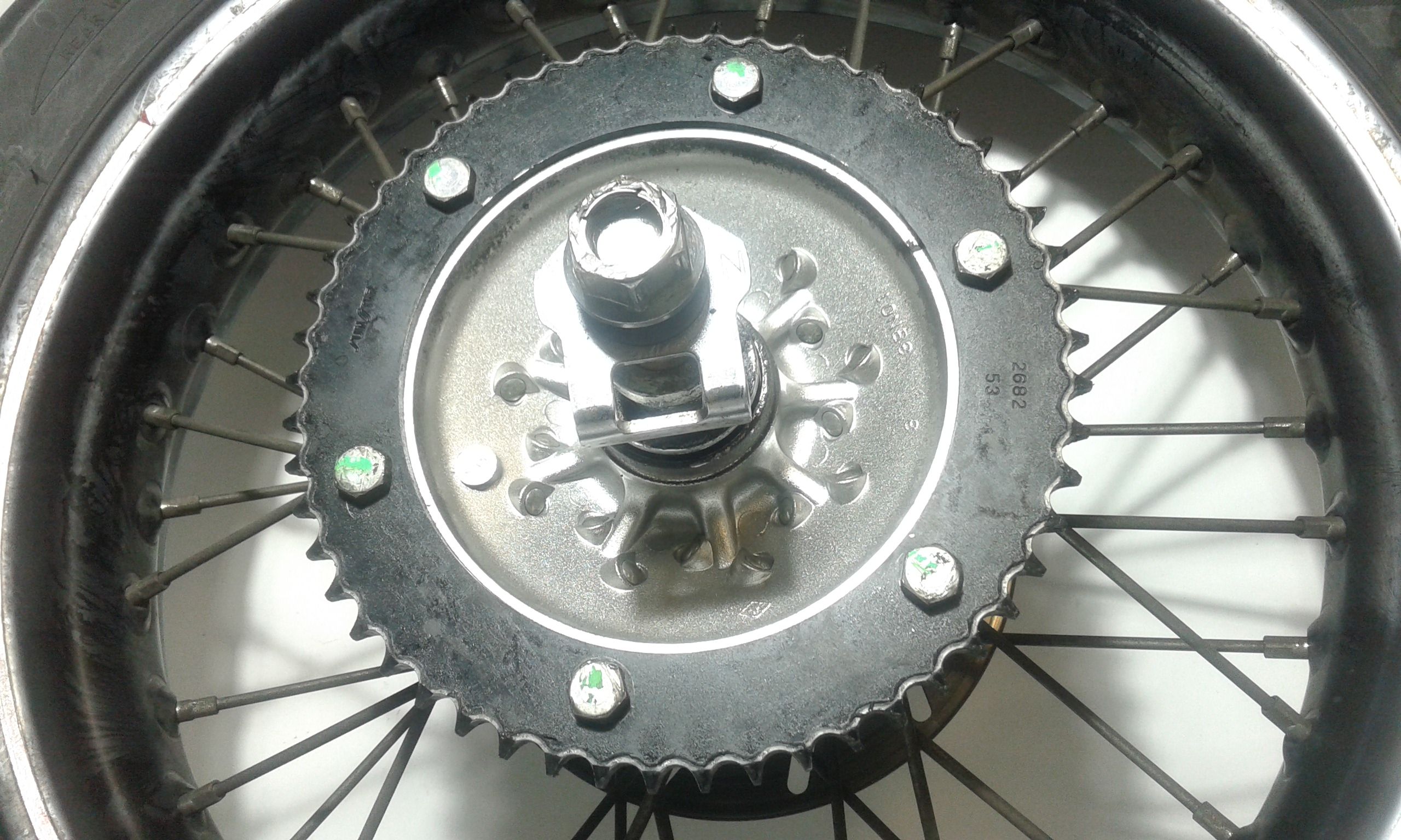 Ruota posteriore Yamaha WR 125cc