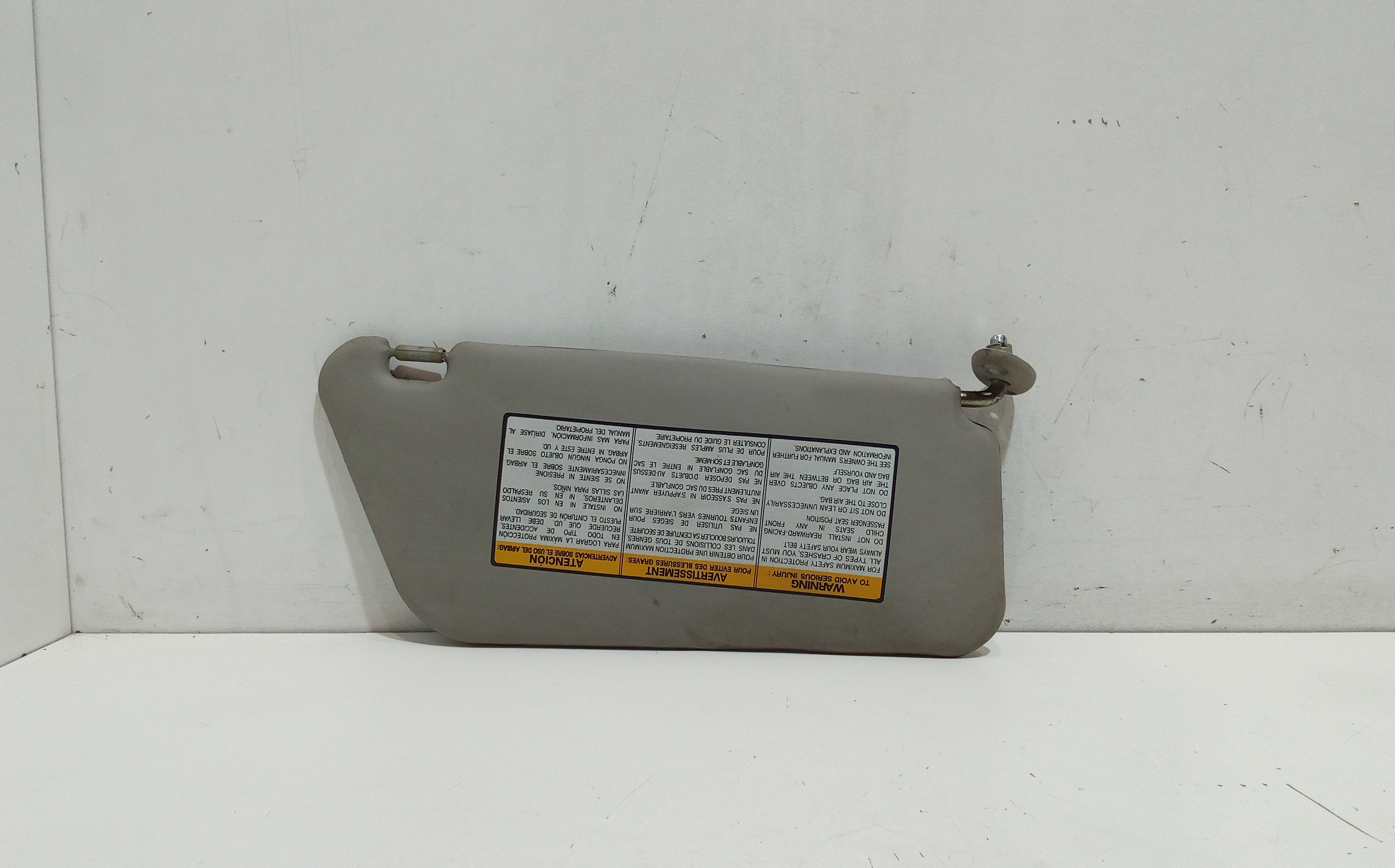 Parasole aletta anteriore Lato Guida per Chevrolet Matiz 3 Serie (2005 - 2007)