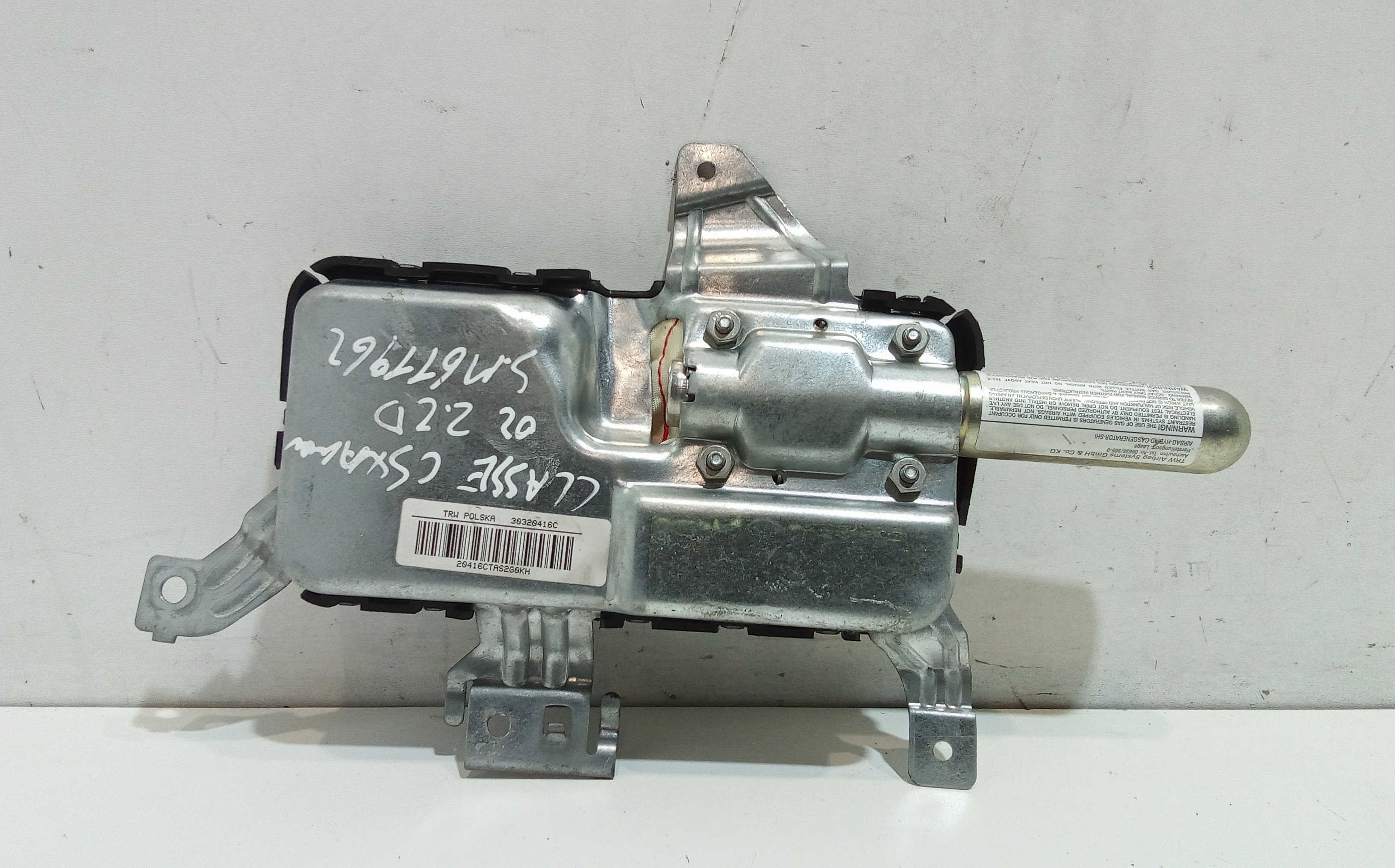 Airbag porta anteriore sinistra guida per Mercedes Classe C S. Wagon W203 (2001 - 2004)