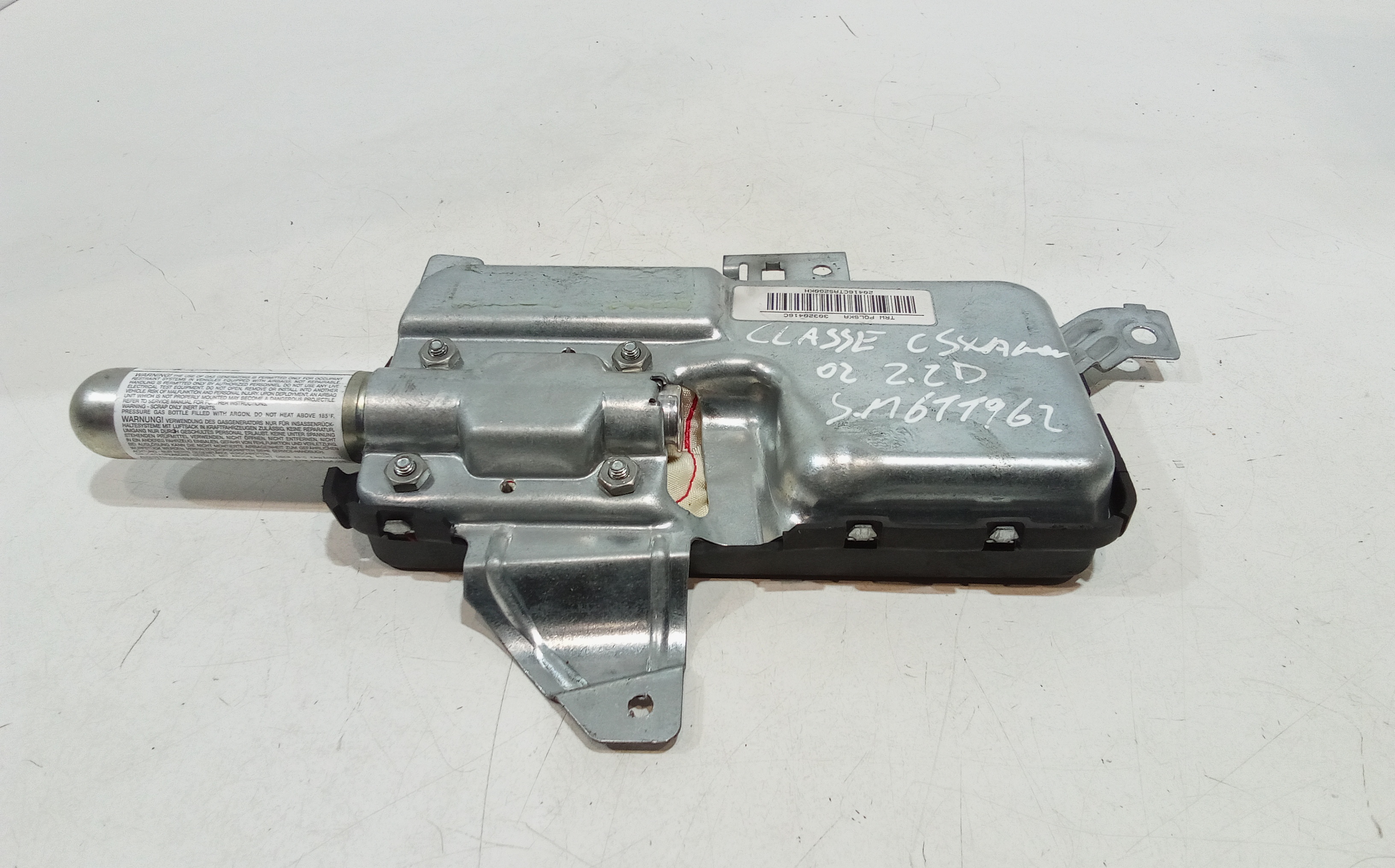 Airbag porta anteriore sinistra guida per Mercedes Classe C S. Wagon W203 (2001 - 2004)