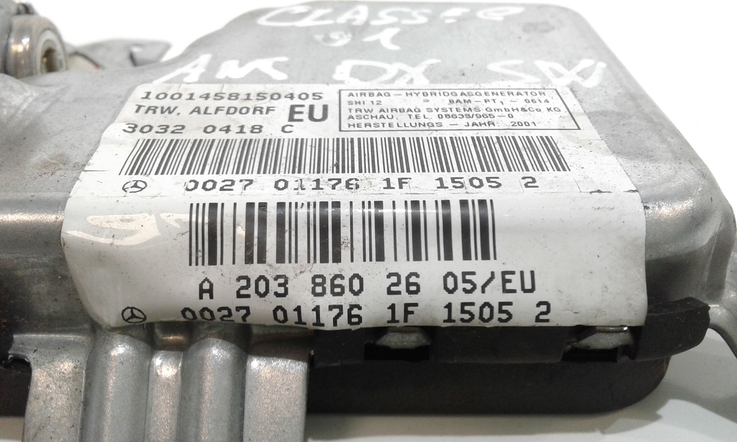 Airbag porta anteriore destra passeggero MERCEDES Classe C S. Wagon W203