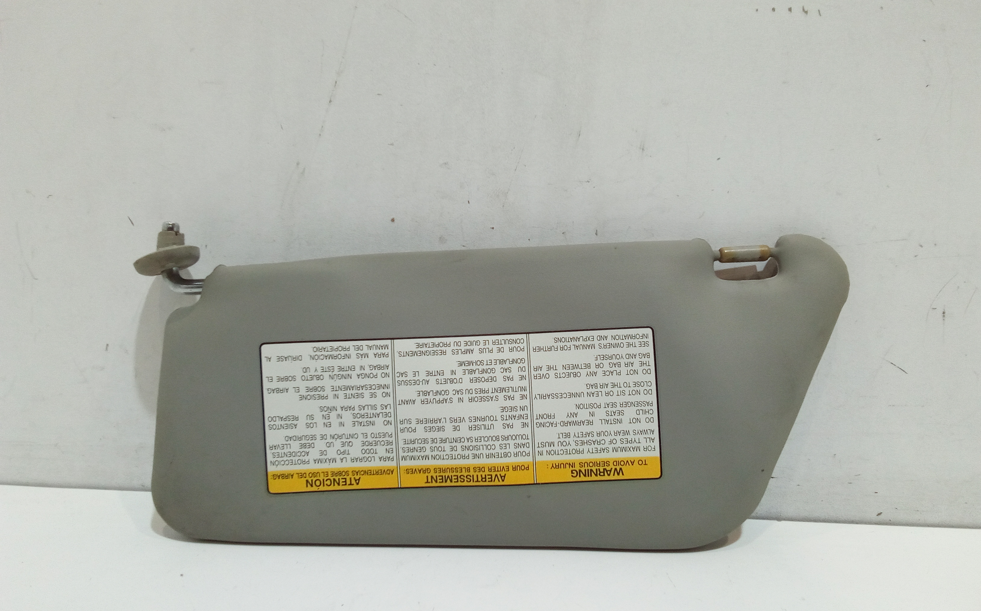 Parasole aletta Lato Passeggero per Chevrolet Matiz 3 Serie (2005 - 2007)