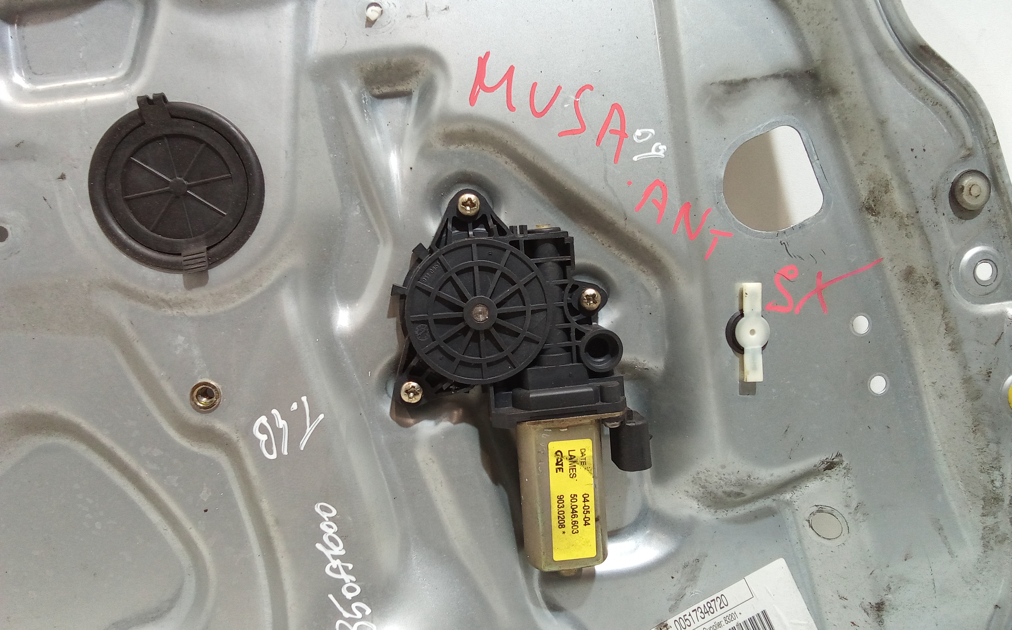 Cremagliera anteriore sinistra Guida per Lancia Musa 2 Serie (2007 - In produzione)