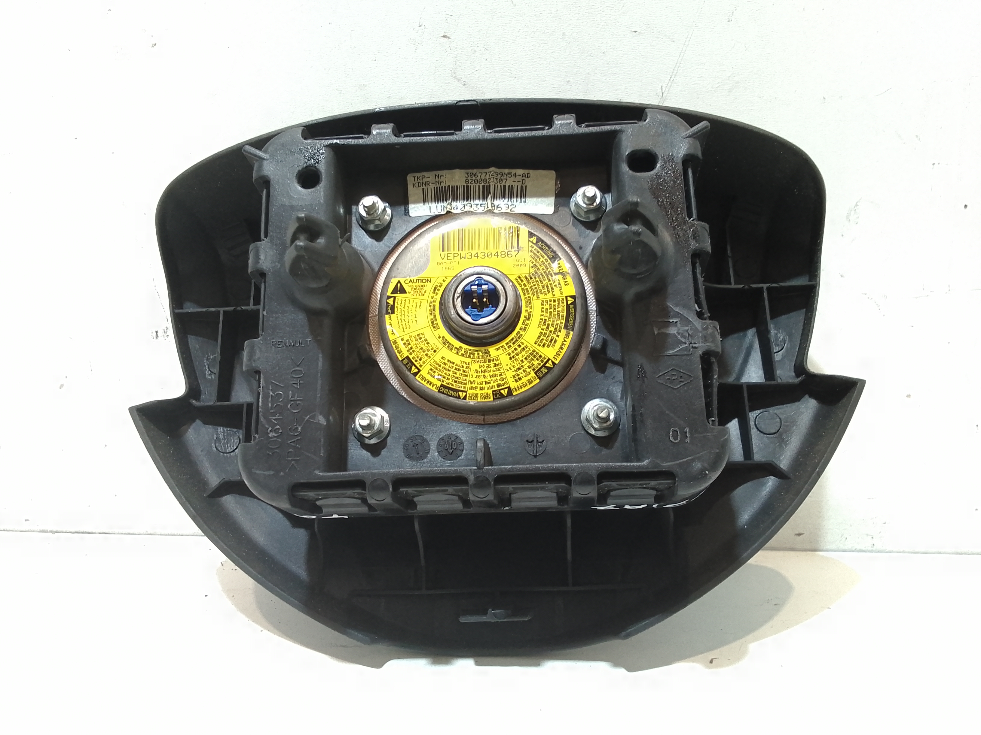 Airbag Volante per Dacia Sandero 1 Serie (2008 - 2012)