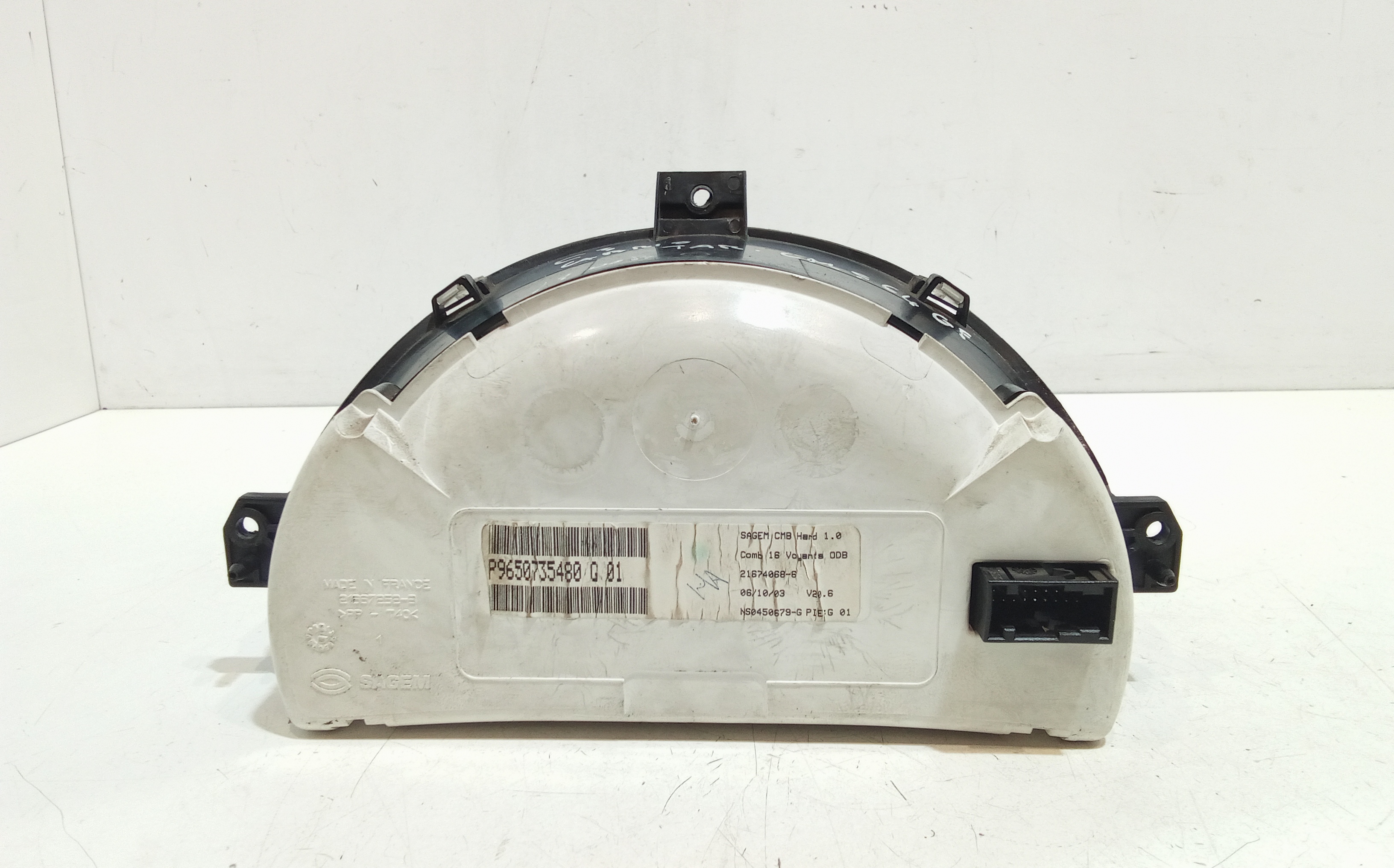Quadro Strumenti per Citroen C3 1 Serie (2002 - 2005)