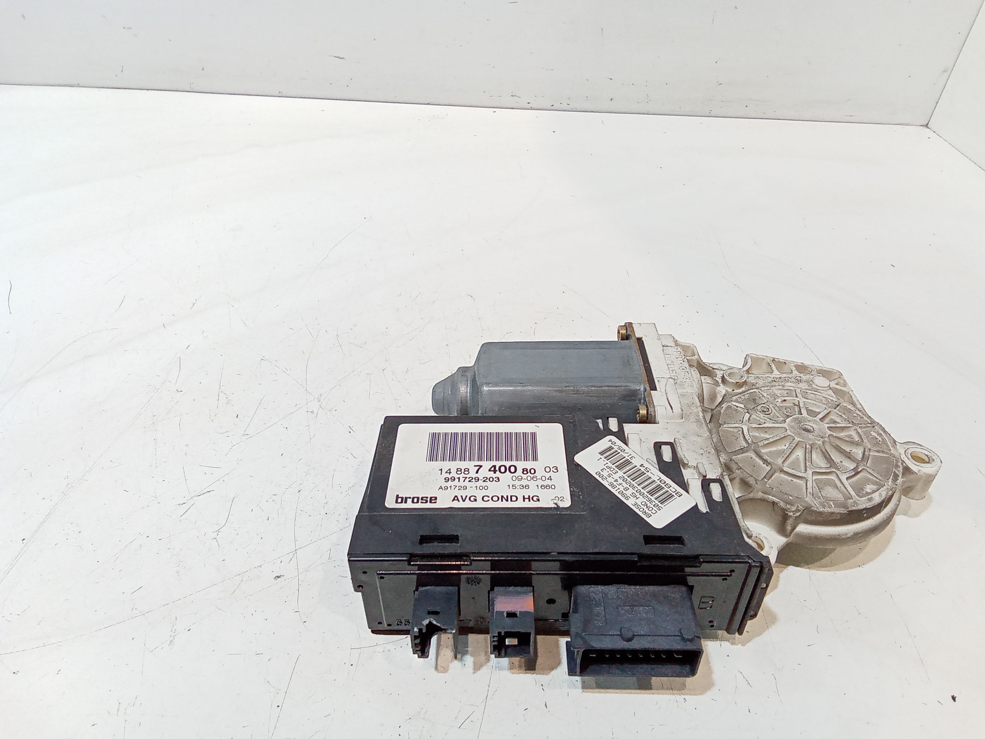 Motorino Alzavetro anteriore Sinistro per Fiat Ulysse 3 Serie (2002 - 2008)