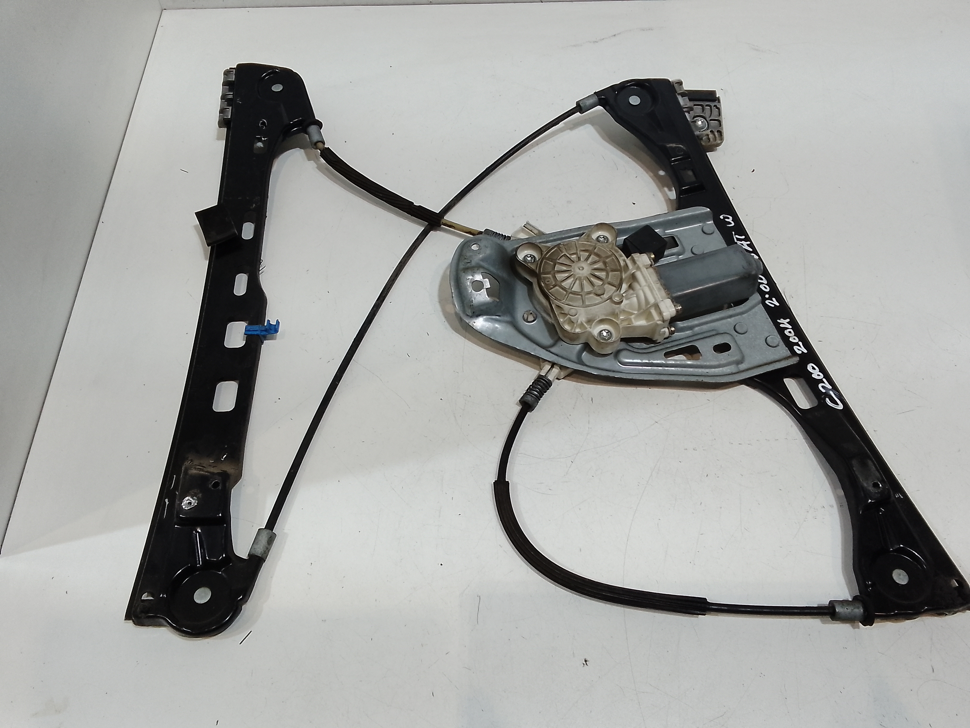 Cremagliera anteriore sinistra Guida per Mercedes Classe C S. Wagon W203 2 Serie (2004 - 2007)