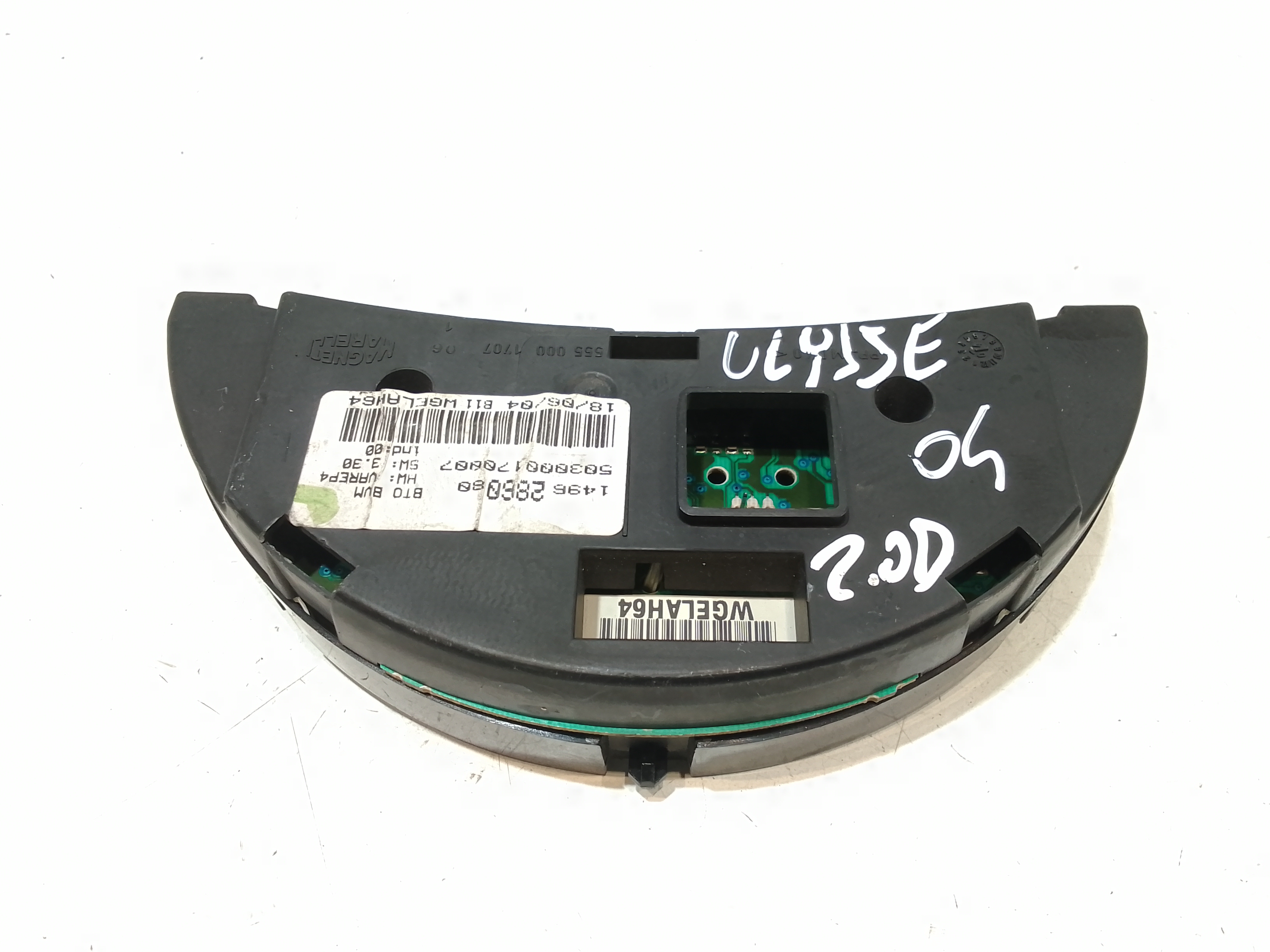 Display multifunzione computer di bordo per Fiat Ulysse 3 Serie (2002 - 2008)