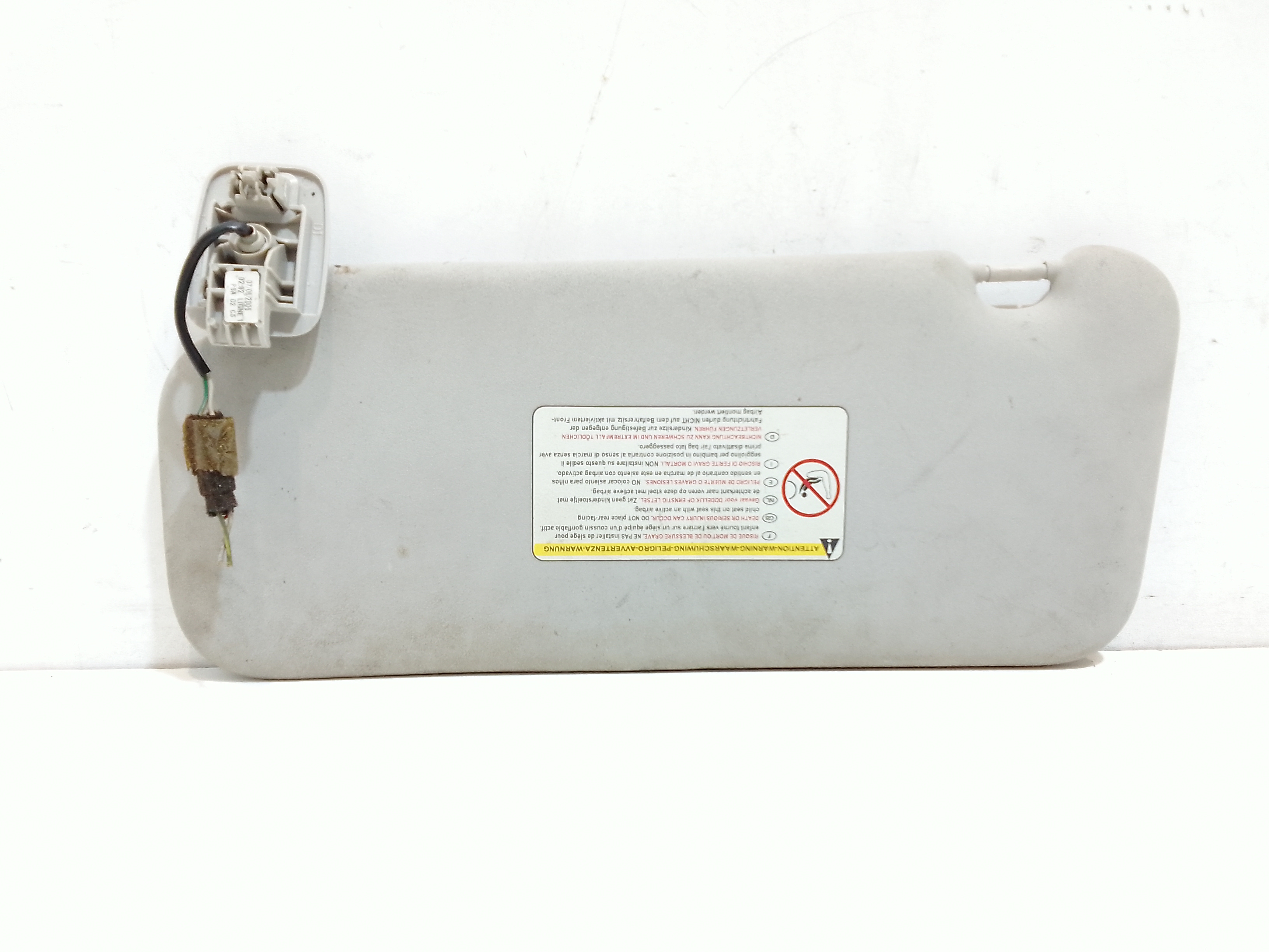 Parasole aletta Lato Passeggero per Peugeot 407 S. Wagon (2004 - In produzione)