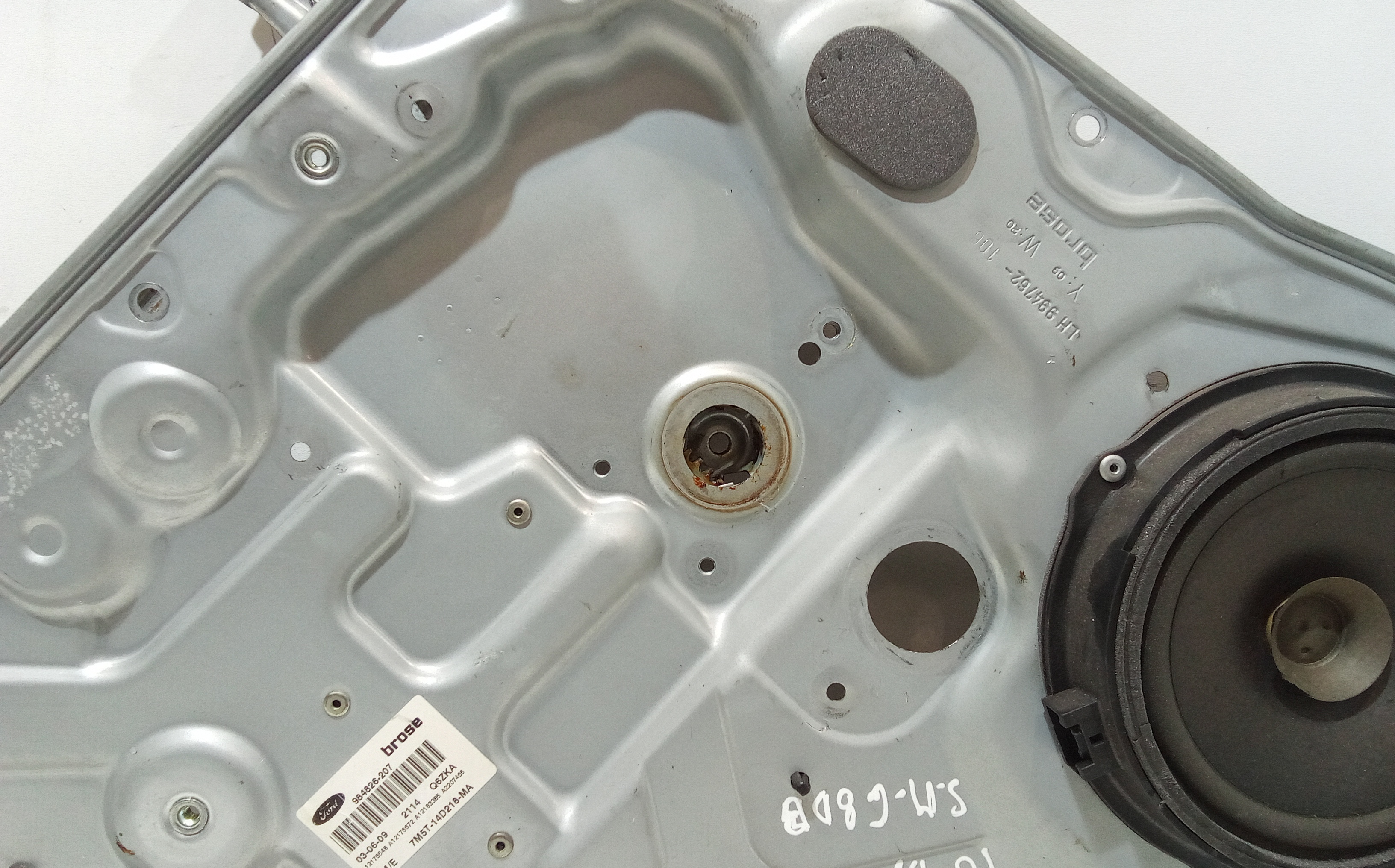 Cremagliera posteriore sinistra guida per Ford Focus Berlina 4 Serie (2008 - 2011)