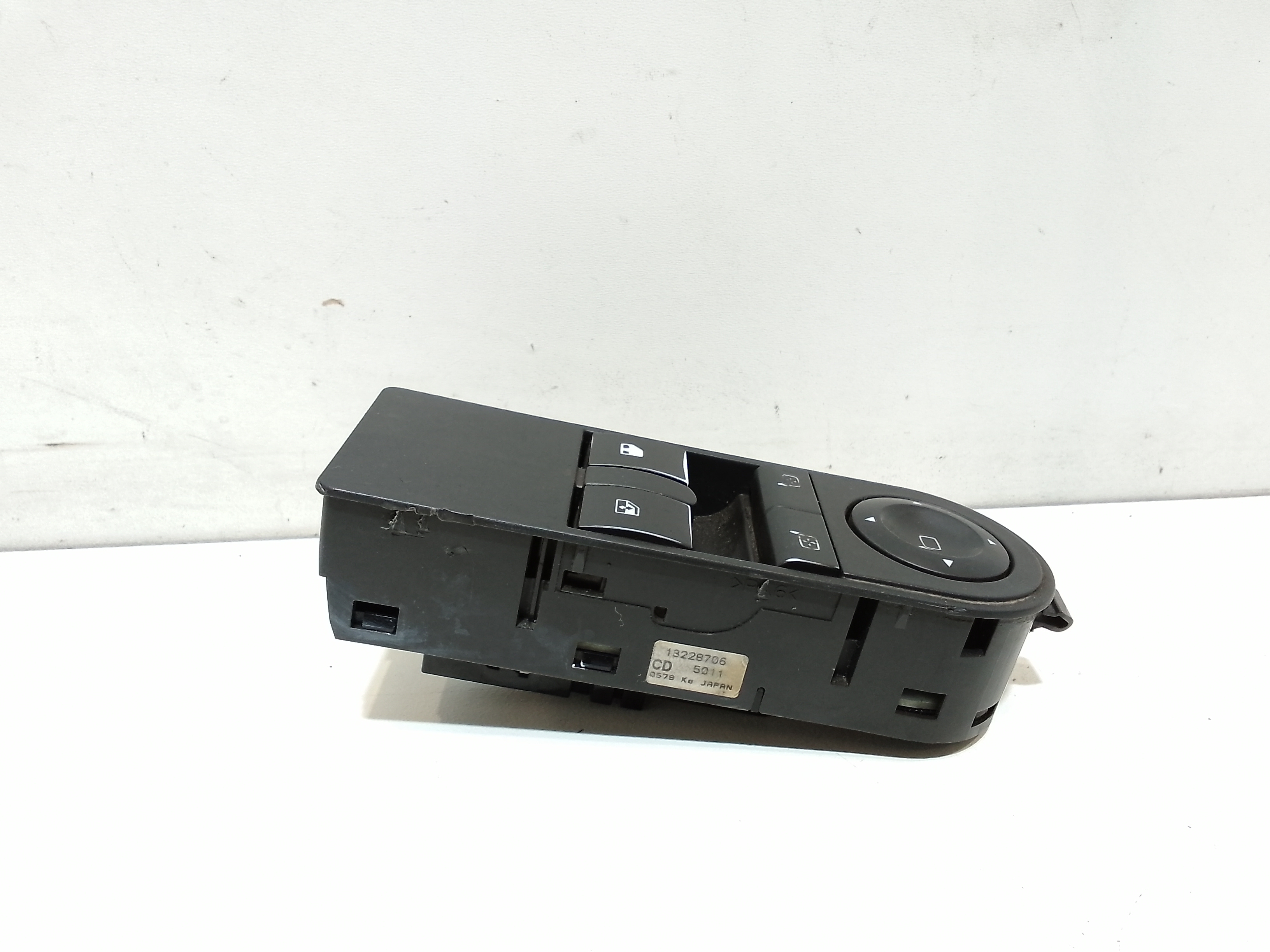 Pulsantiera anteriore sinistra Guida per Opel Zafira B (2005 - 2008)